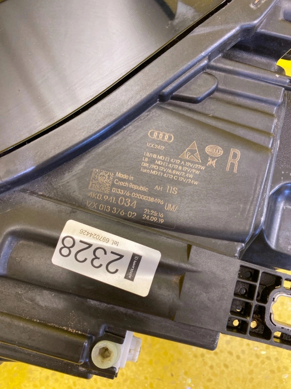 Phare droit AUDI A6 C8 4K0 18+ FULL LED Autolamps 2 Phare droit AUDI A6 C8 4K0 18+ FULL LED