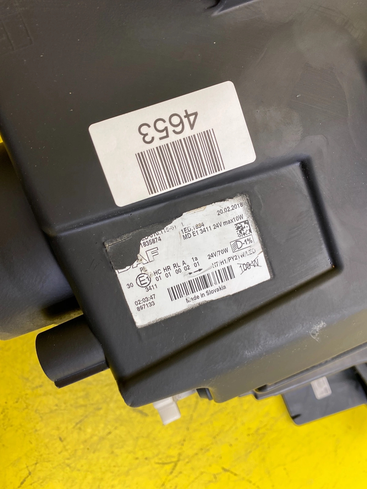 Projecteur Feu gauche 450-1105L-LD-E LE DAF CF Autolamps 2 Projecteur Feu gauche 450-1105L-LD-E LE DAF CF