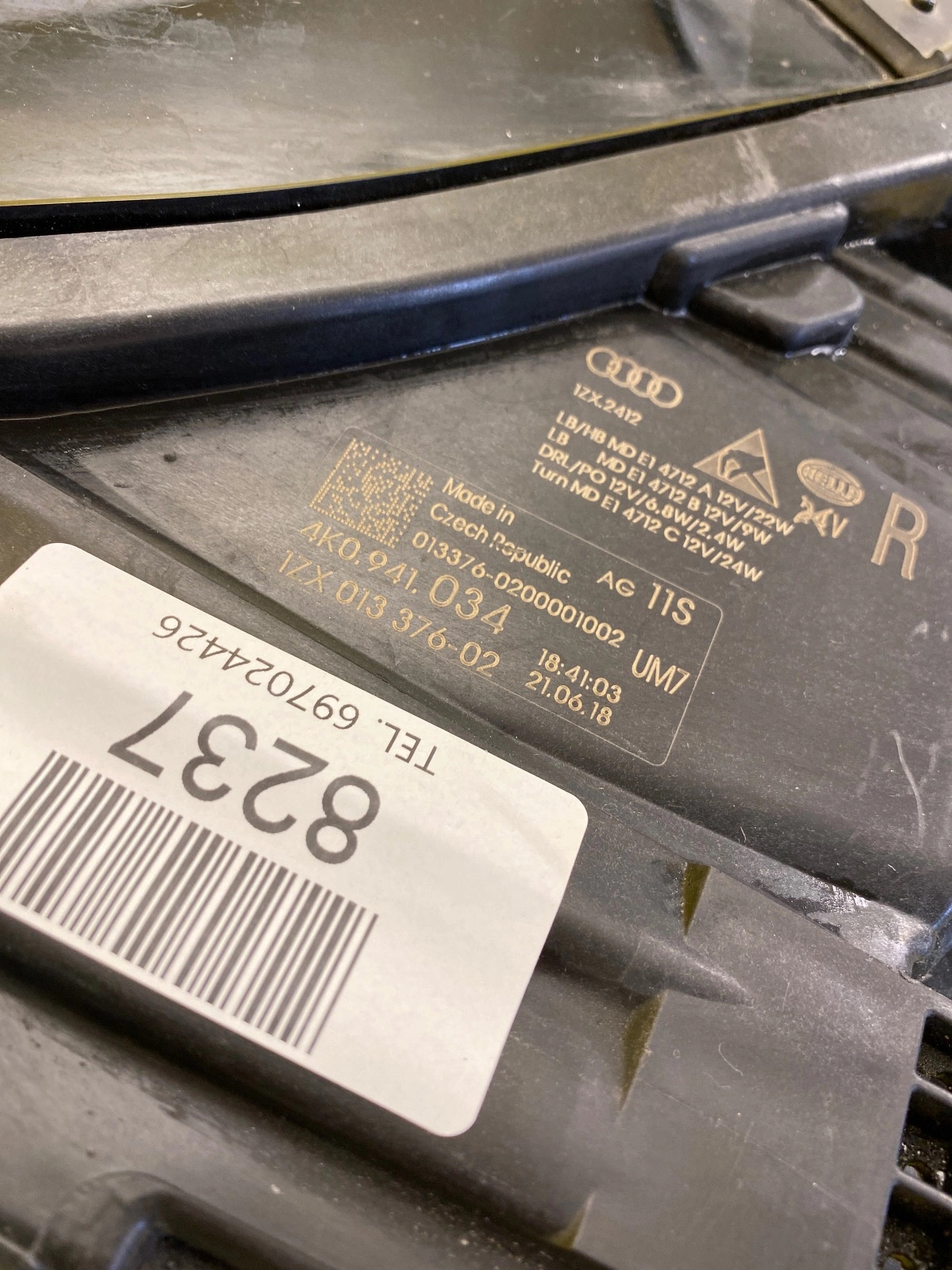 Phare droit Audi A6 C8 4K0 18+ Full Led Autolamps 2 Phare droit Audi A6 C8 4K0 18+ Full Led