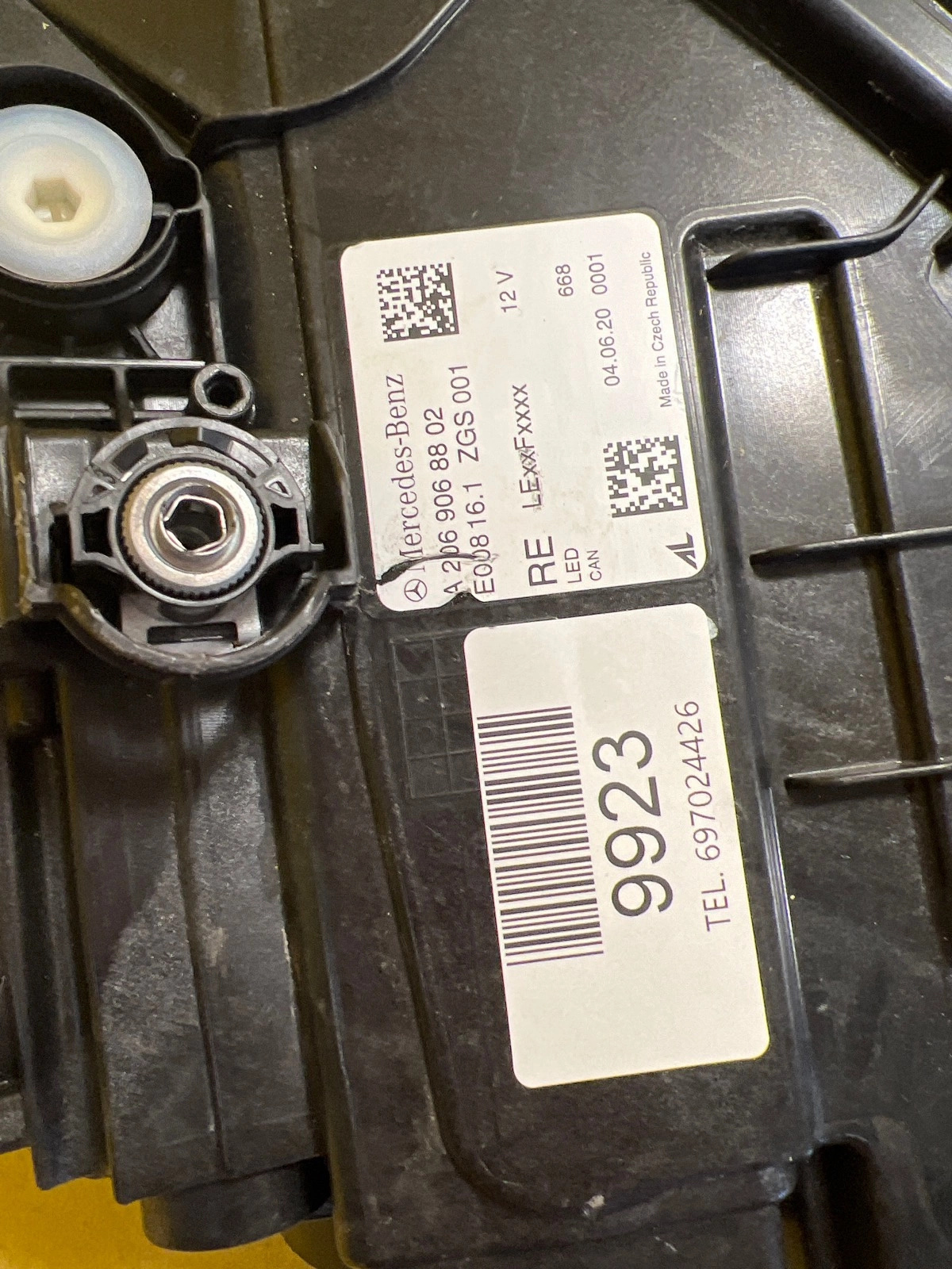 Phare droit Mercedes w206 Digital Led A2069068802 USA Autolamps 2 Phare droit Mercedes w206 Digital Led A2069068802 USA