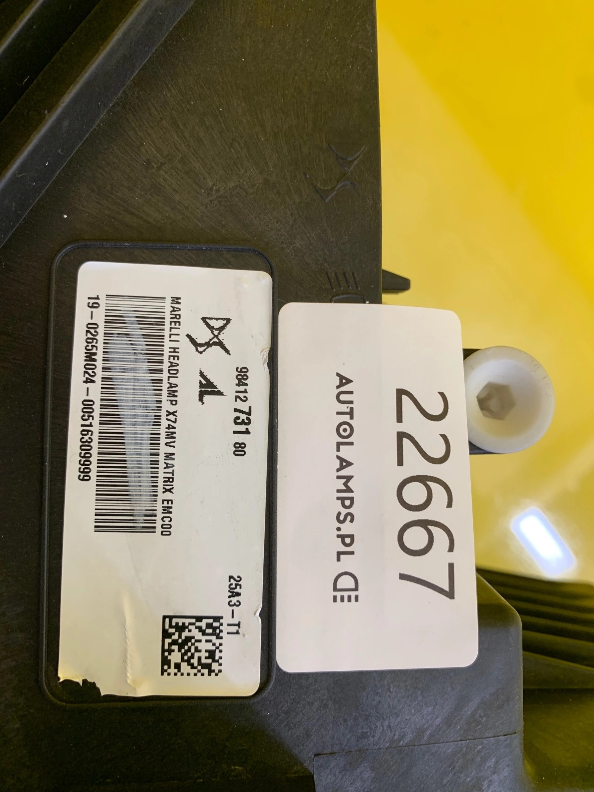 Phare gauche Citroen DS 7 Lift Crossback Led DS7 9841273180 Autolamps 2 Phare gauche Citroen DS 7 Lift Crossback Led DS7 9841273180