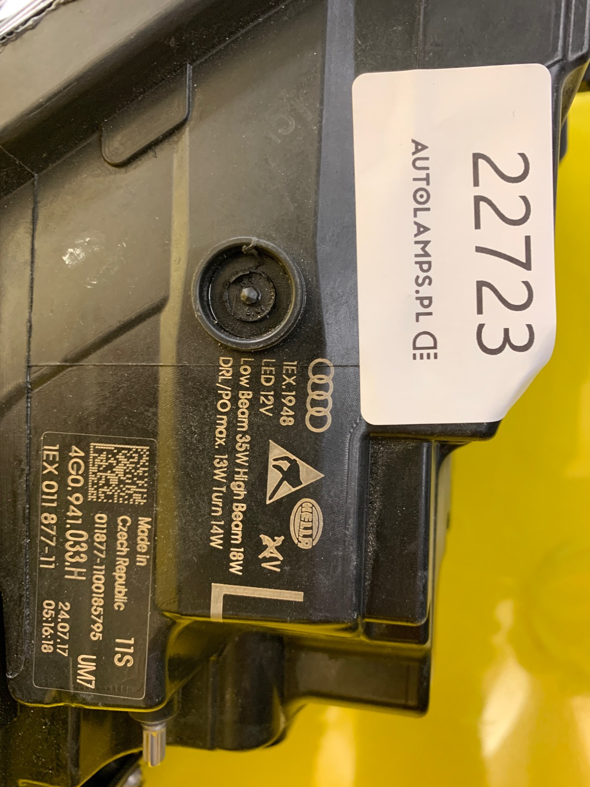 Phare gauche Audi A6 C7 Lift Full Led 4G0941033H Autolamps 2 Phare gauche Audi A6 C7 Lift Full Led 4G0941033H