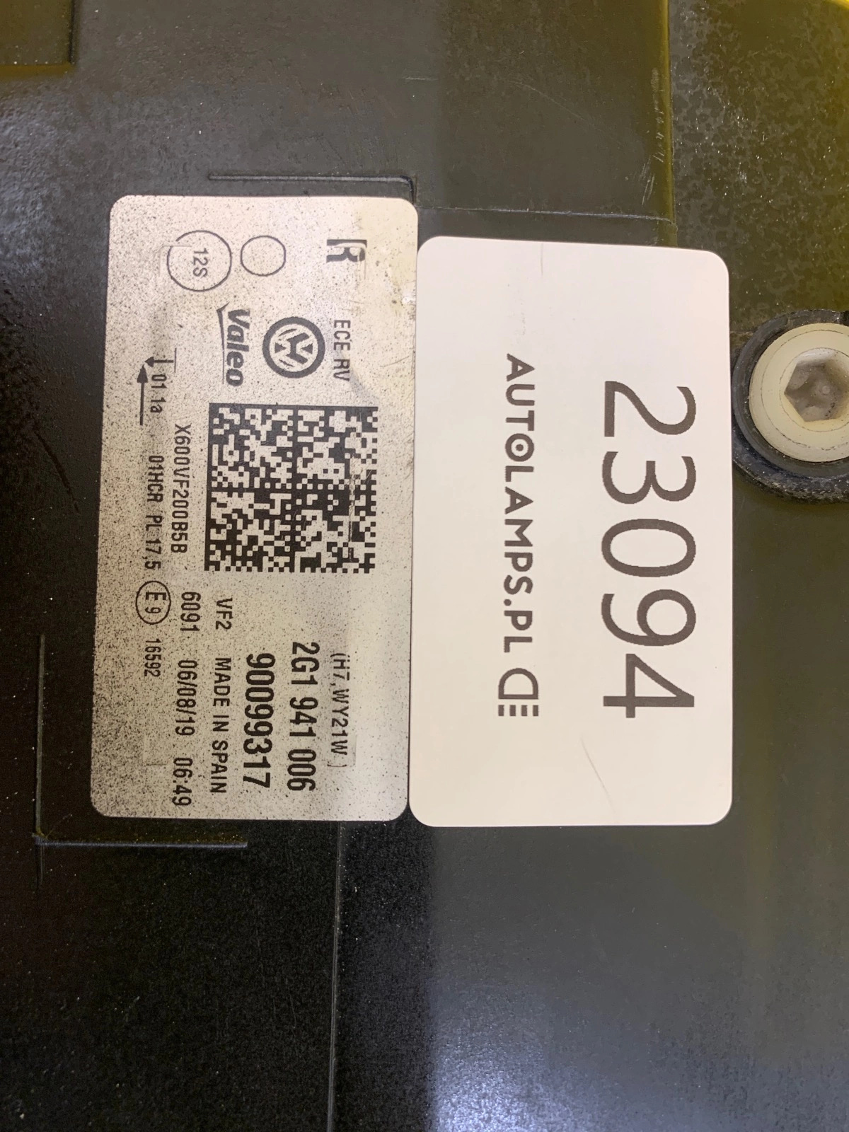 Phare droit VW Polo 6 VI 17-21 ordinaire 2G1941006 Autolamps 2 Phare droit VW Polo 6 VI 17-21 ordinaire 2G1941006