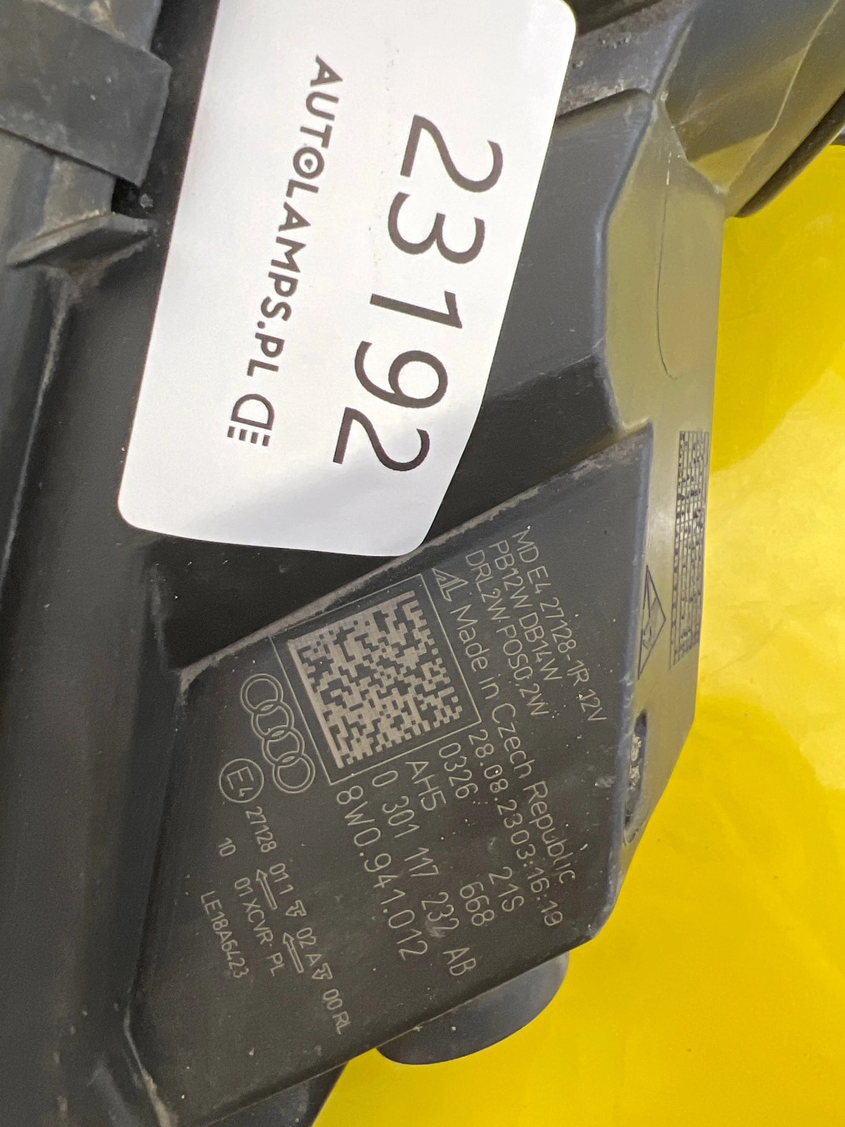 Phare droit Audi A4 B9 Lift Full Led 8W0941012 Autolamps 2 Phare droit Audi A4 B9 Lift Full Led 8W0941012