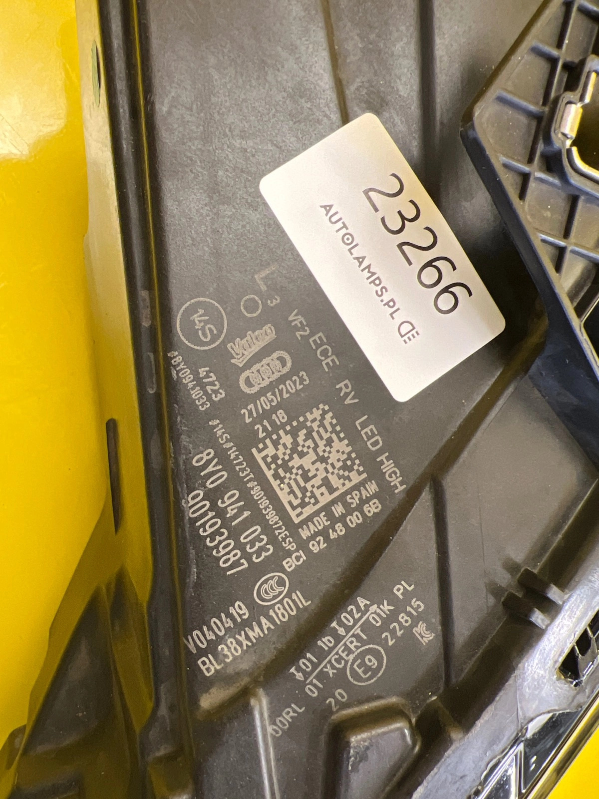 Phare gauche Audi A3 8Y 20- Full Led 8Y0941033 Autolamps 2 Phare gauche Audi A3 8Y 20- Full Led 8Y0941033