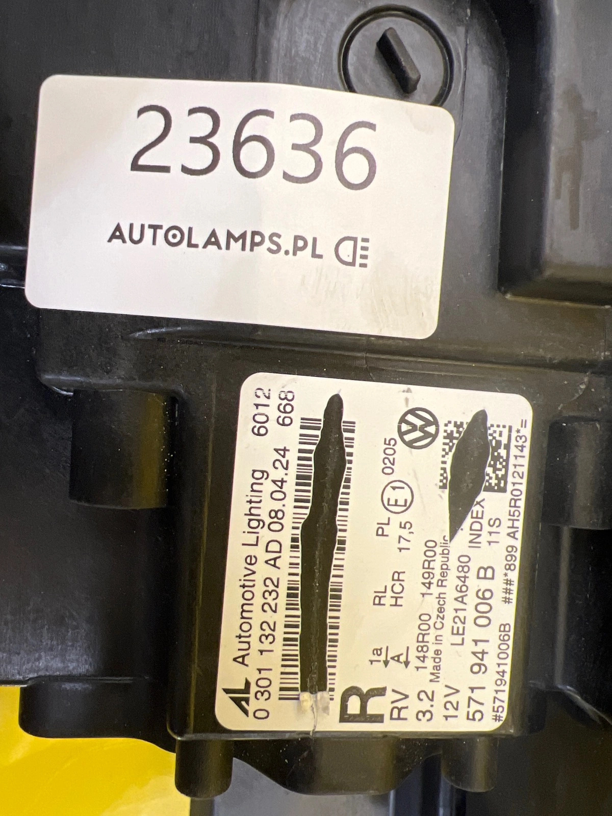 Phare avant droit VW Tiguan III 3 571 Full Led 2024- 571941006B Autolamps 2 Phare avant droit VW Tiguan III 3 571 Full Led 2024- 571941006B