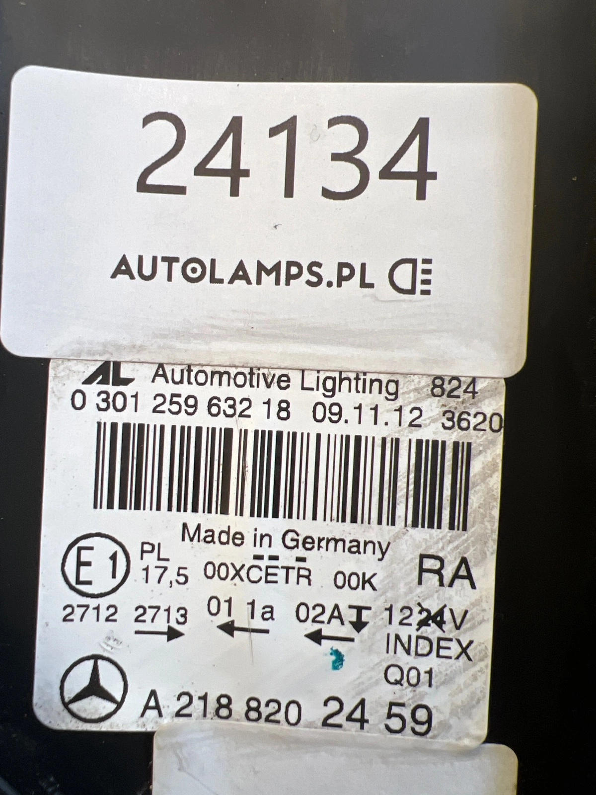 Phare avant droit Mercedes CLS W218 Full Led ILS A2188202459 Autolamps 2 Phare avant droit Mercedes CLS W218 Full Led ILS A2188202459