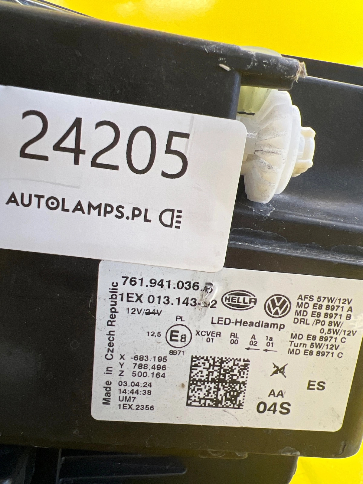 Phare Droit Full Led VW Touareg 3 III 760 CR7 18-23 761941036B Autolamps 2 Phare Droit Full Led VW Touareg 3 III 760 CR7 18-23 761941036B