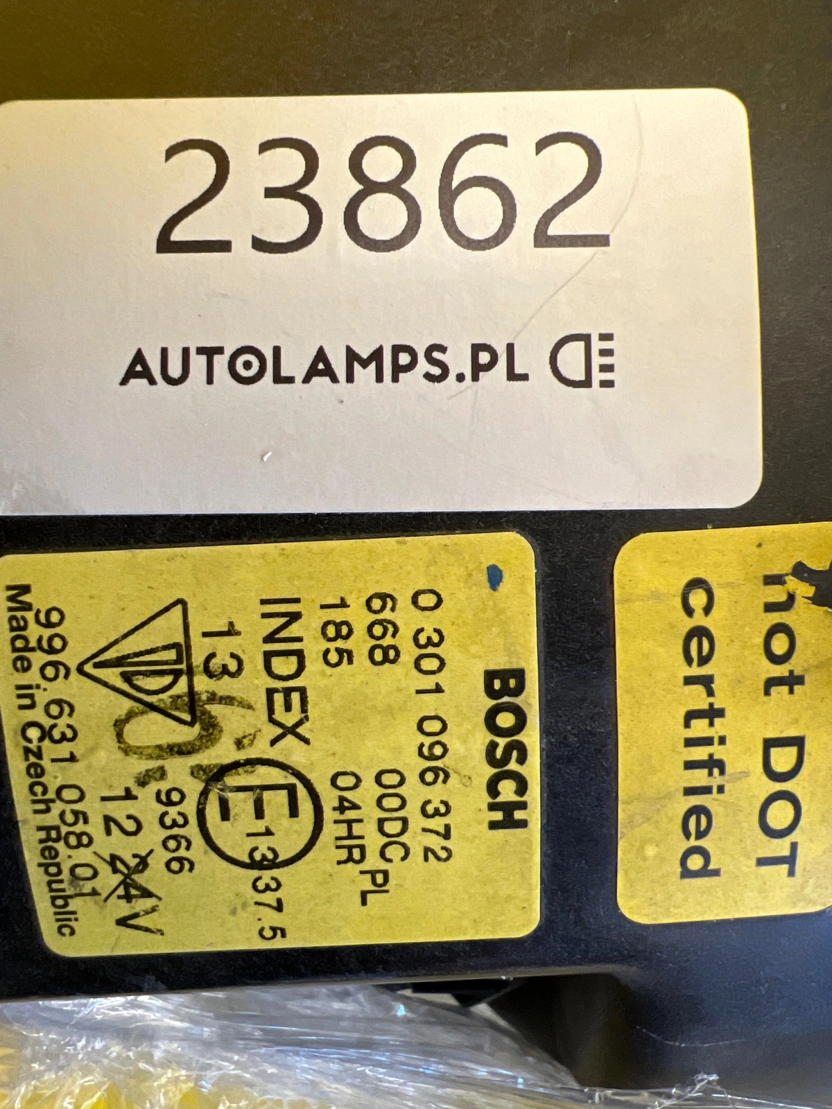 Phare avant droit Porsche 911 996 Boxster Xenon 99663105801 Autolamps 8 Phare avant droit Porsche 911 996 Boxster Xenon 99663105801