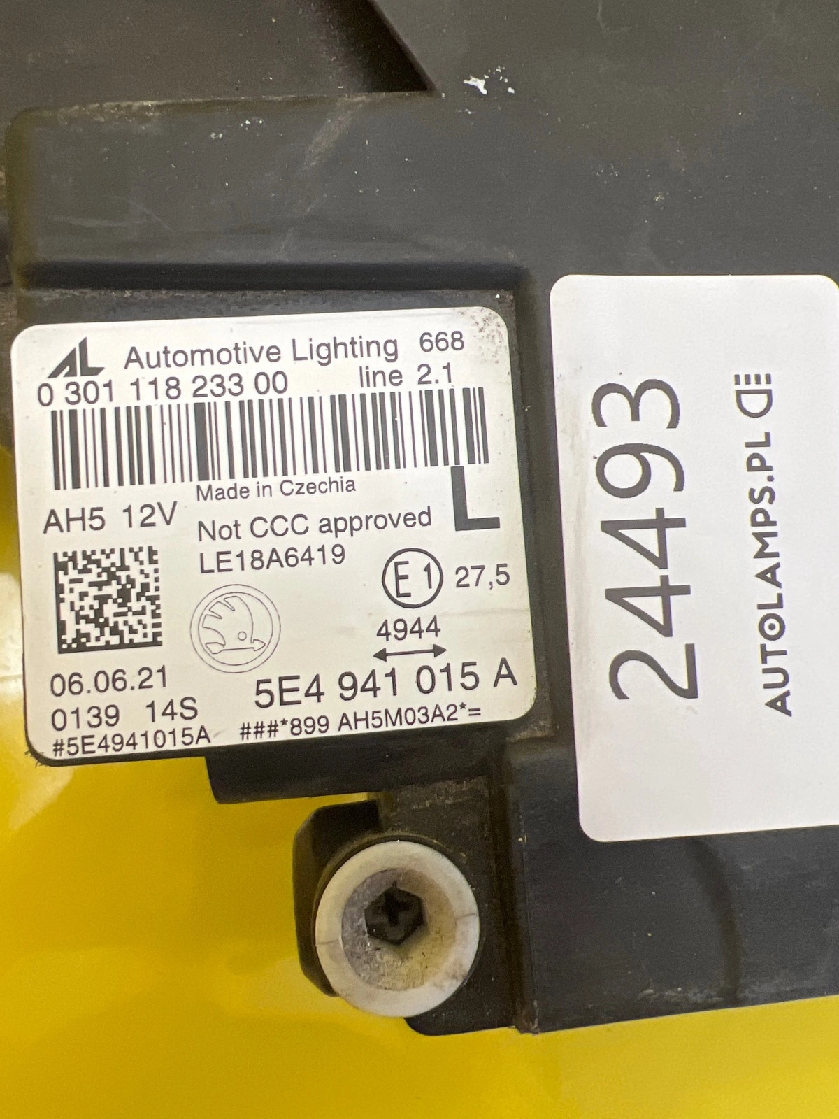 Skoda Octavia 4 Full Led headlamp left 5E4941015A Autolamps 2 Skoda Octavia 4 Full Led headlamp left 5E4941015A