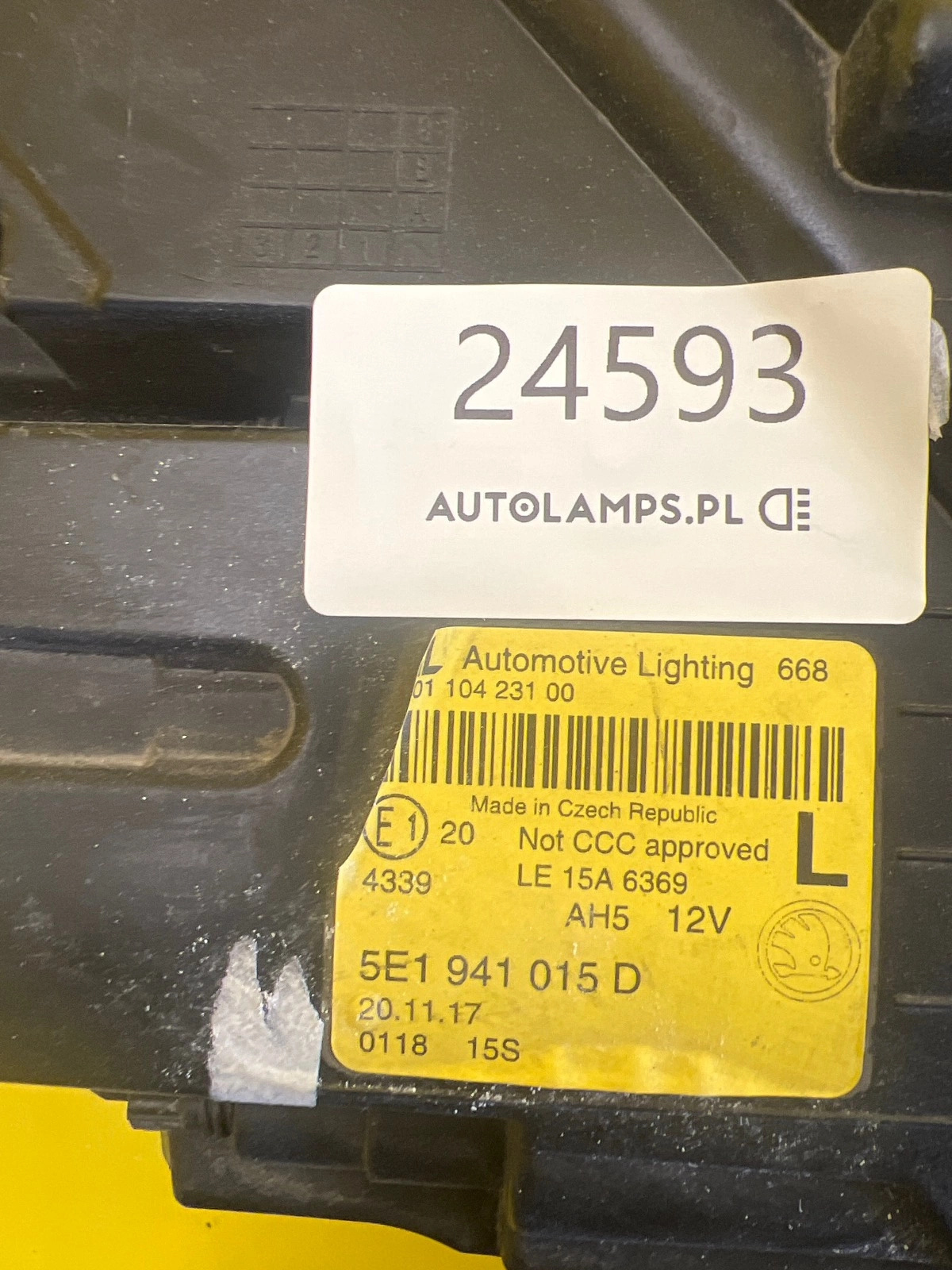 Phare avant gauche Skoda Octavia 3 Full Led 5E1941015D Autolamps 2 Phare avant gauche Skoda Octavia 3 Full Led 5E1941015D