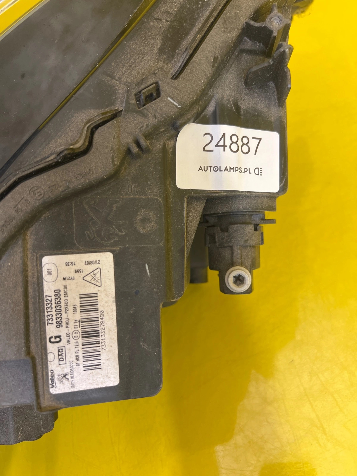 Phare gauche Peugeot 208 Led 19- 73313327 9833036380 Autolamps 2 Phare gauche Peugeot 208 Led 19- 73313327 9833036380