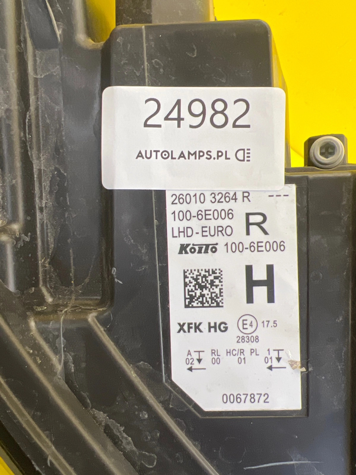 Phare droit Renault Kangoo IV 4 Full Led 260103264R Autolamps 2 Phare droit Renault Kangoo IV 4 Full Led 260103264R