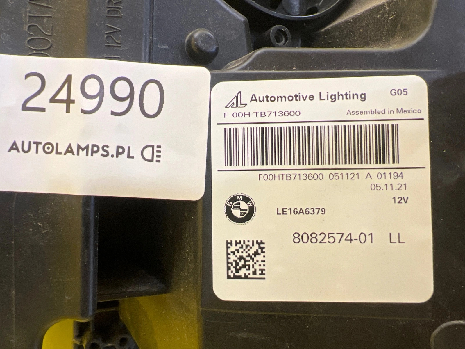Phare droit BMW X5 G05 X6 G06 Laser Shadow Line 8082574-01 Autolamps 5 Phare droit BMW X5 G05 X6 G06 Laser Shadow Line 8082574-01