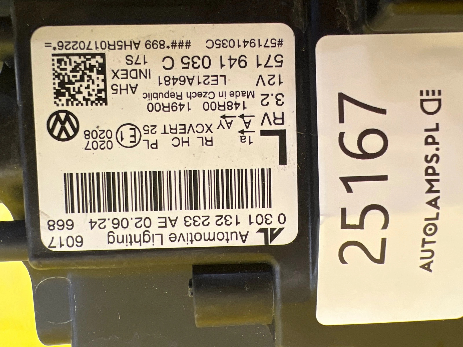 Phare avant gauche VW Tiguan III Full Led 571941035C Autolamps 2 Phare avant gauche VW Tiguan III Full Led 571941035C