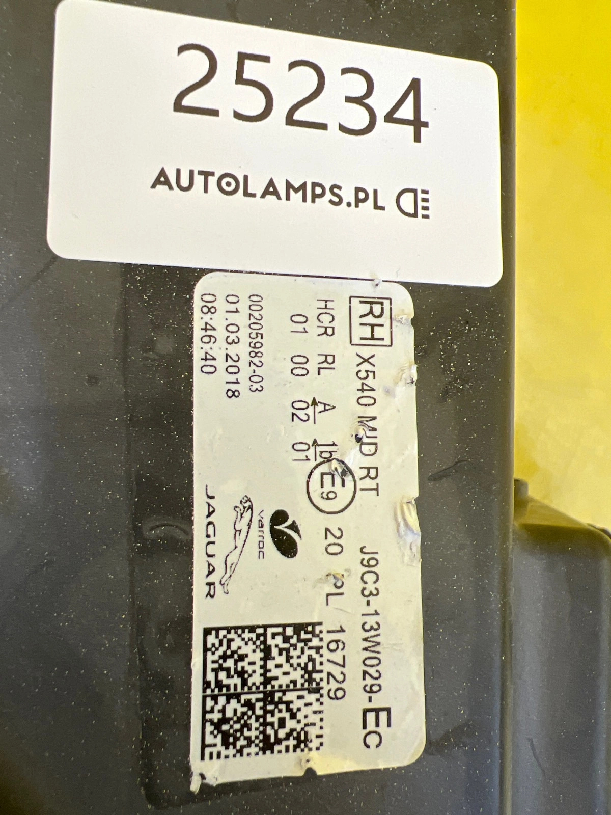 Phare droit Jaguar E-Pace Mid Led J9C3-13W029-EC Autolamps 2 Phare droit Jaguar E-Pace Mid Led J9C3-13W029-EC