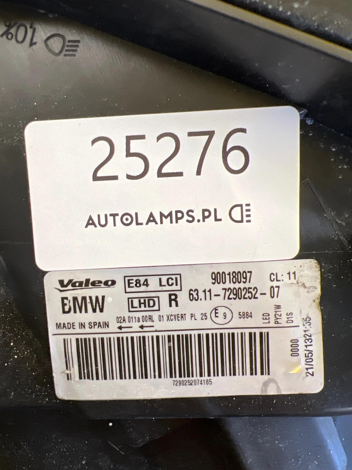 Phare Droit BMW X1 E84 Lift LCI 12-15 Xenon 7290252-07 Autolamps 2 Phare Droit BMW X1 E84 Lift LCI 12-15 Xenon 7290252-07