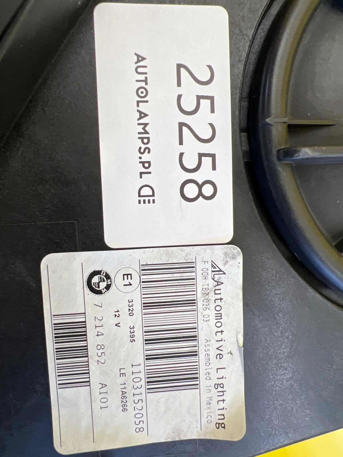 Phare droit Bmw X5 F15 X6 F16 Adaptive Led 7214852 Autolamps 2 Phare droit Bmw X5 F15 X6 F16 Adaptive Led 7214852