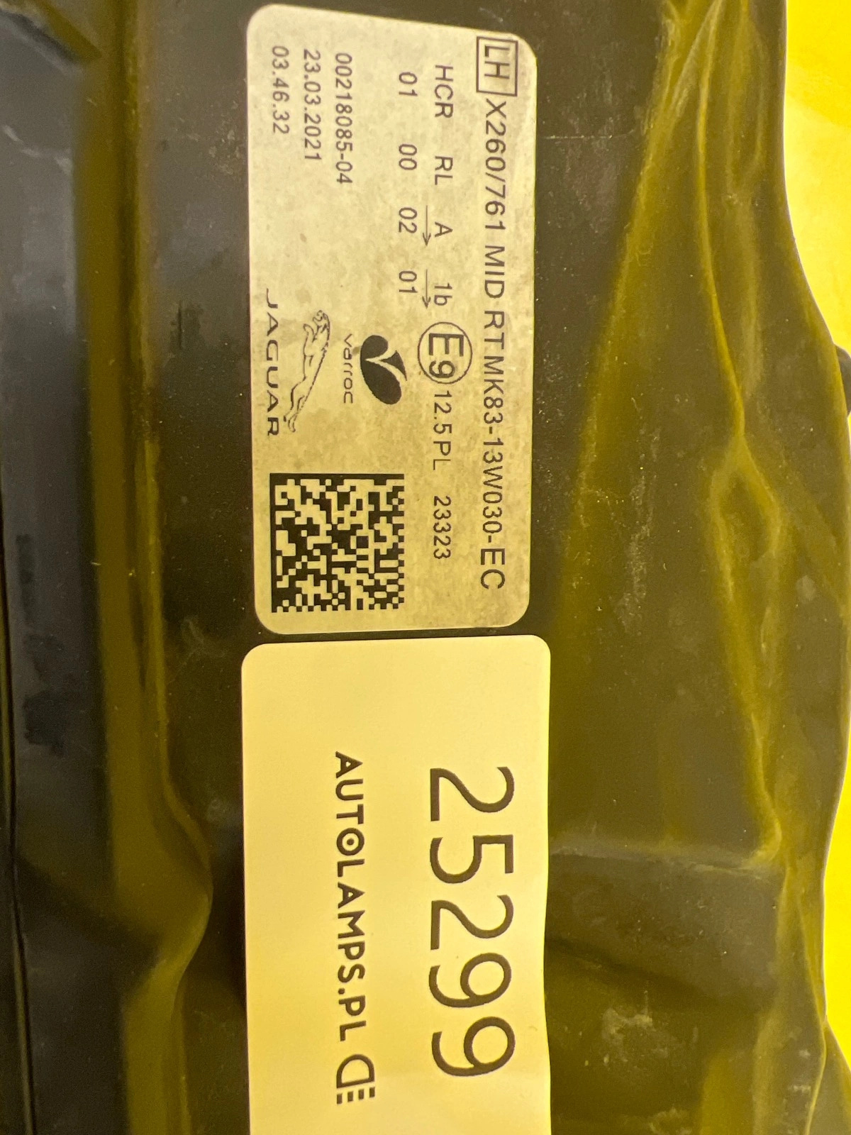 Phare gauche Jaguar XF 2 II X260 Lift Full Led MK83-13W030-EC Autolamps 2 Phare gauche Jaguar XF 2 II X260 Lift Full Led MK83-13W030-EC