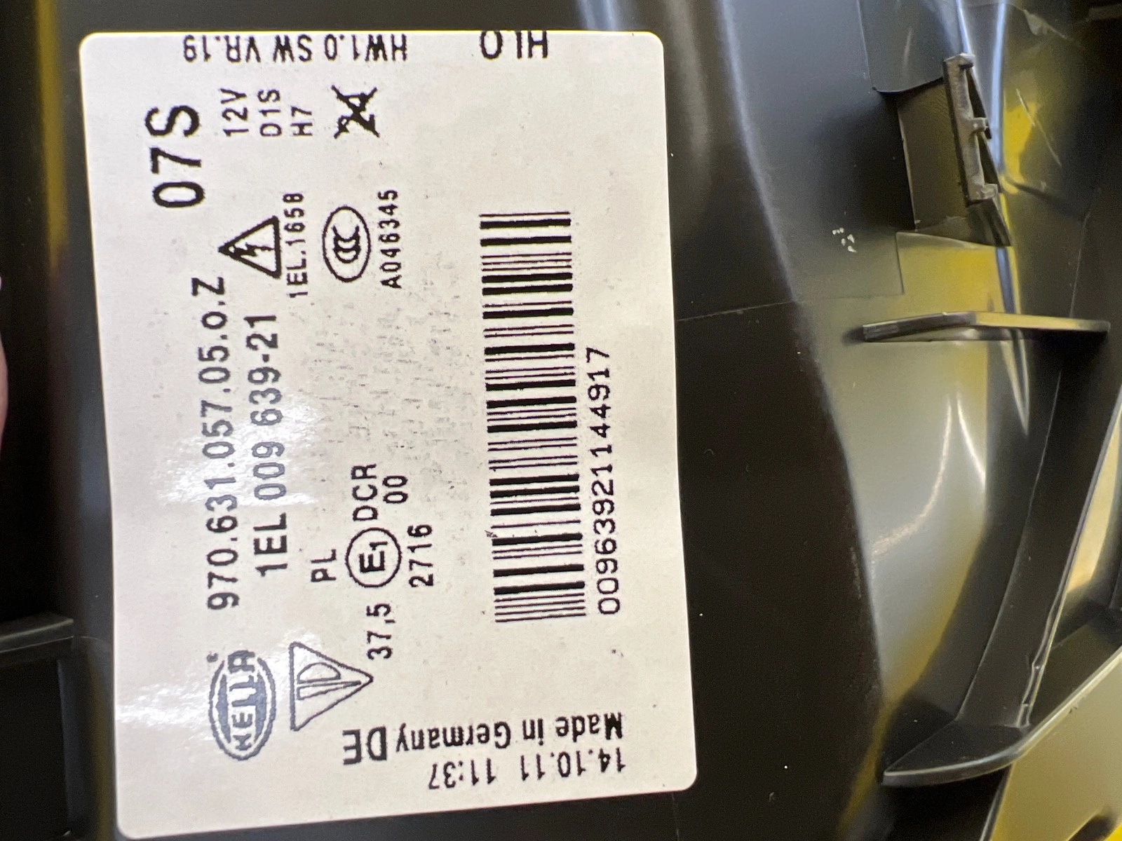 Phare gauche Porsche Panamera 970 09- Xenon 97063105705 Autolamps 3 Phare gauche Porsche Panamera 970 09- Xenon 97063105705