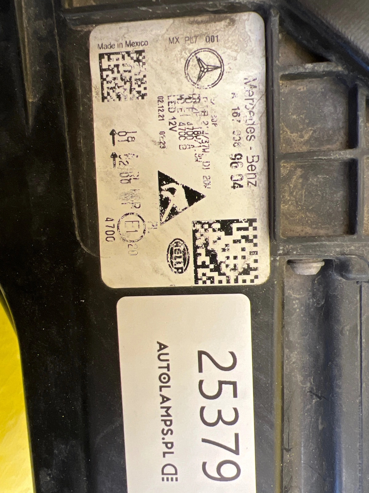 Phare droit Mercedes GLE W167 Full Led Performance A1679069604 Autolamps 2 Phare droit Mercedes GLE W167 Full Led Performance A1679069604