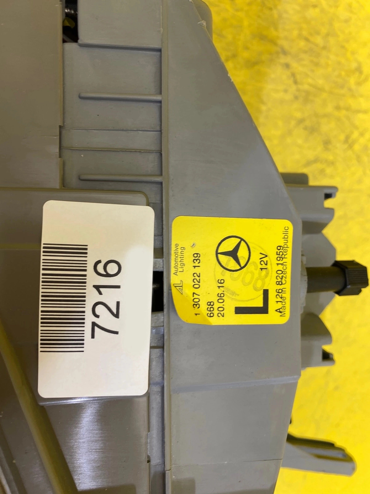 Phare droit Mercedes W126 A1268201959 Autolamps 3 Phare droit Mercedes W126 A1268201959