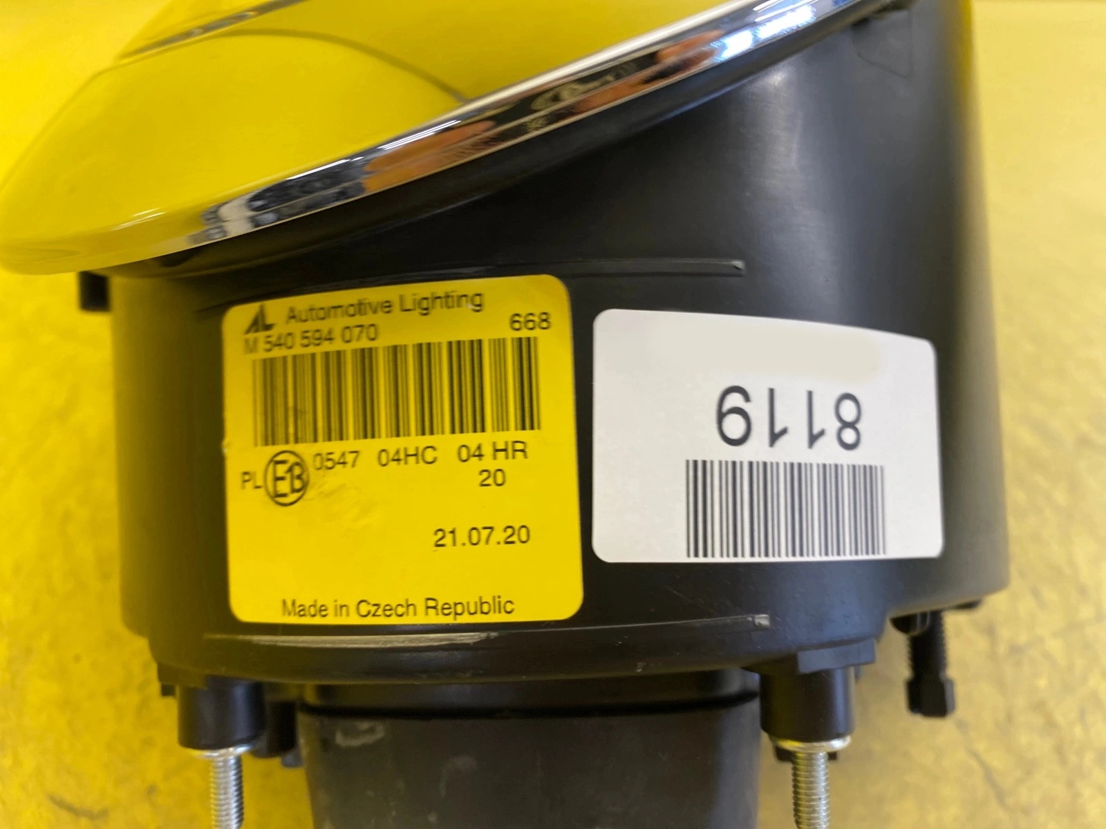 Phare gauche MINI COOPER R50 2001-2004 4059407 Autolamps 2 Phare gauche MINI COOPER R50 2001-2004 4059407