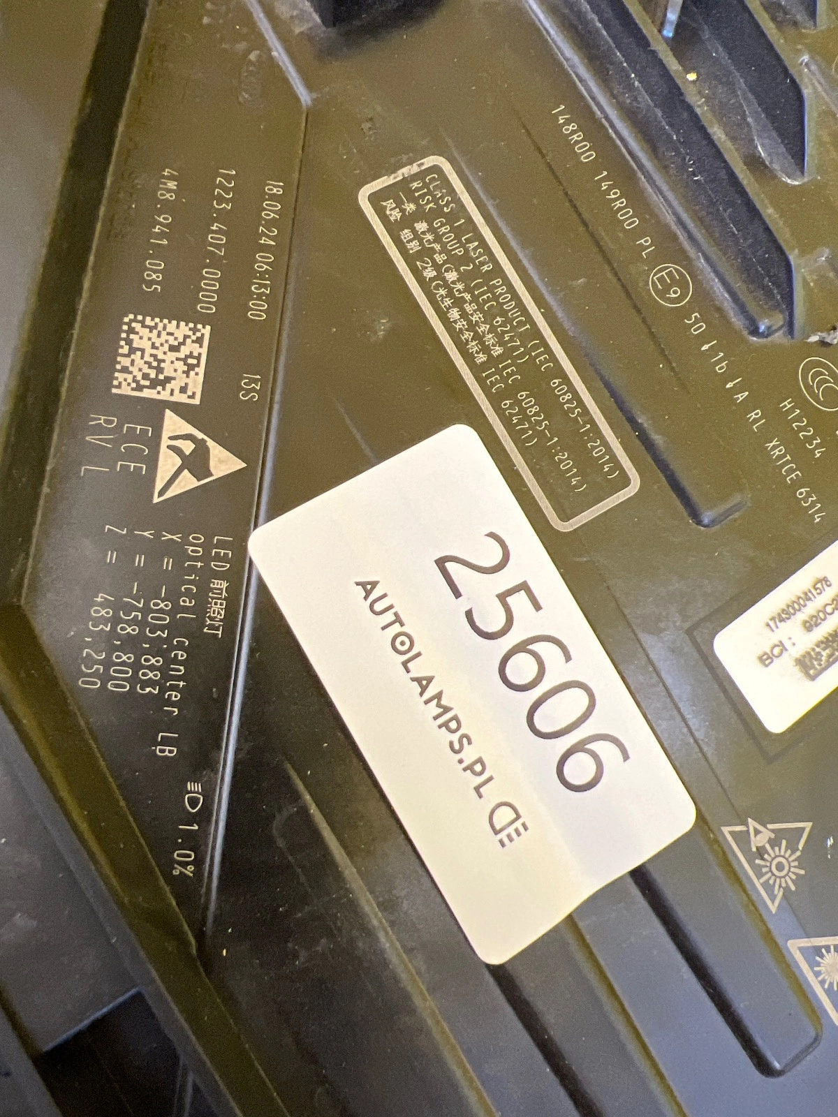 Phare gauche Audi Q8 4M8 Lift Laser 4M8941085 Autolamps 2 Phare gauche Audi Q8 4M8 Lift Laser 4M8941085