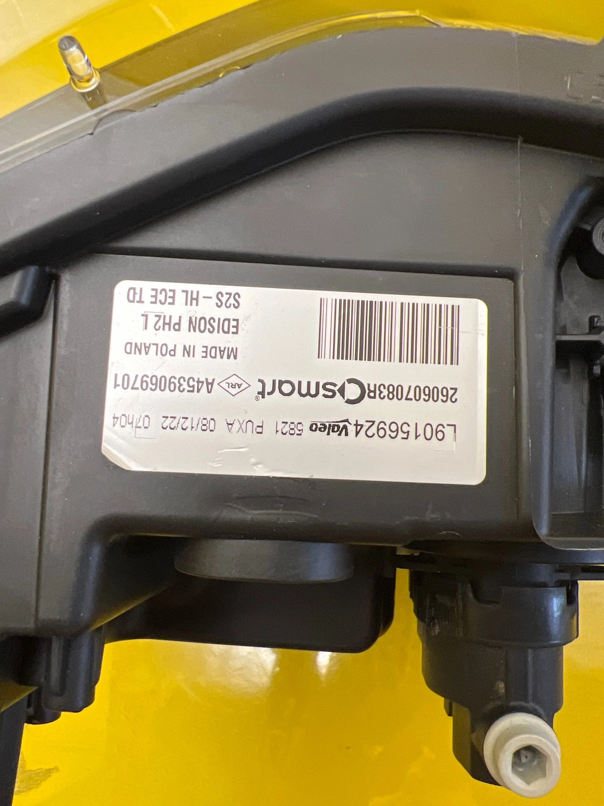 Phare gauche Smart A453 Full Led 260607083R Autolamps 3 Phare gauche Smart A453 Full Led 260607083R