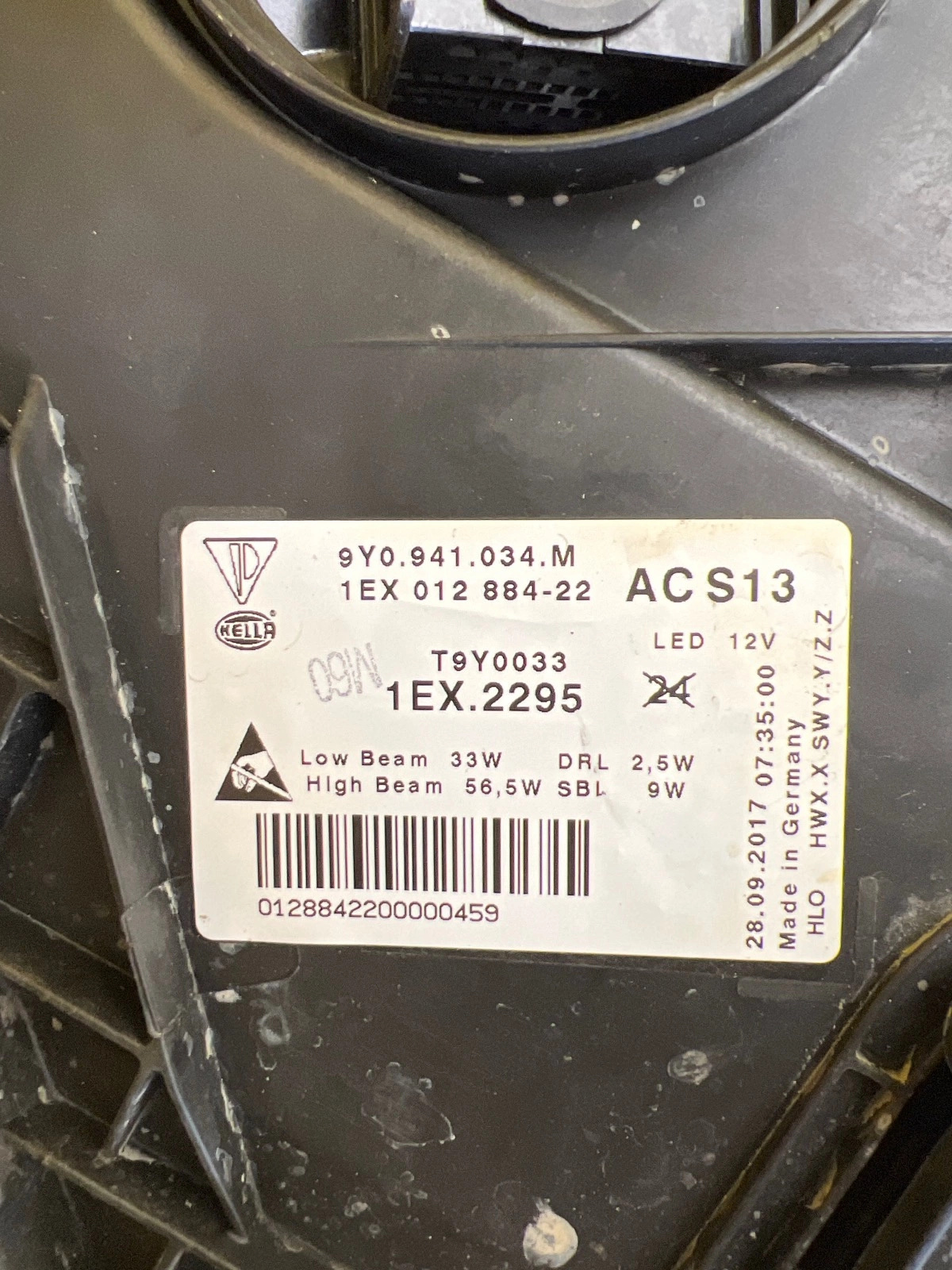 Phare droit Porsche Cayenne III 3 E3 9Y0 18-23 Full Led 9Y0941034M Autolamps 3 Phare droit Porsche Cayenne III 3 E3 9Y0 18-23 Full Led 9Y0941034M