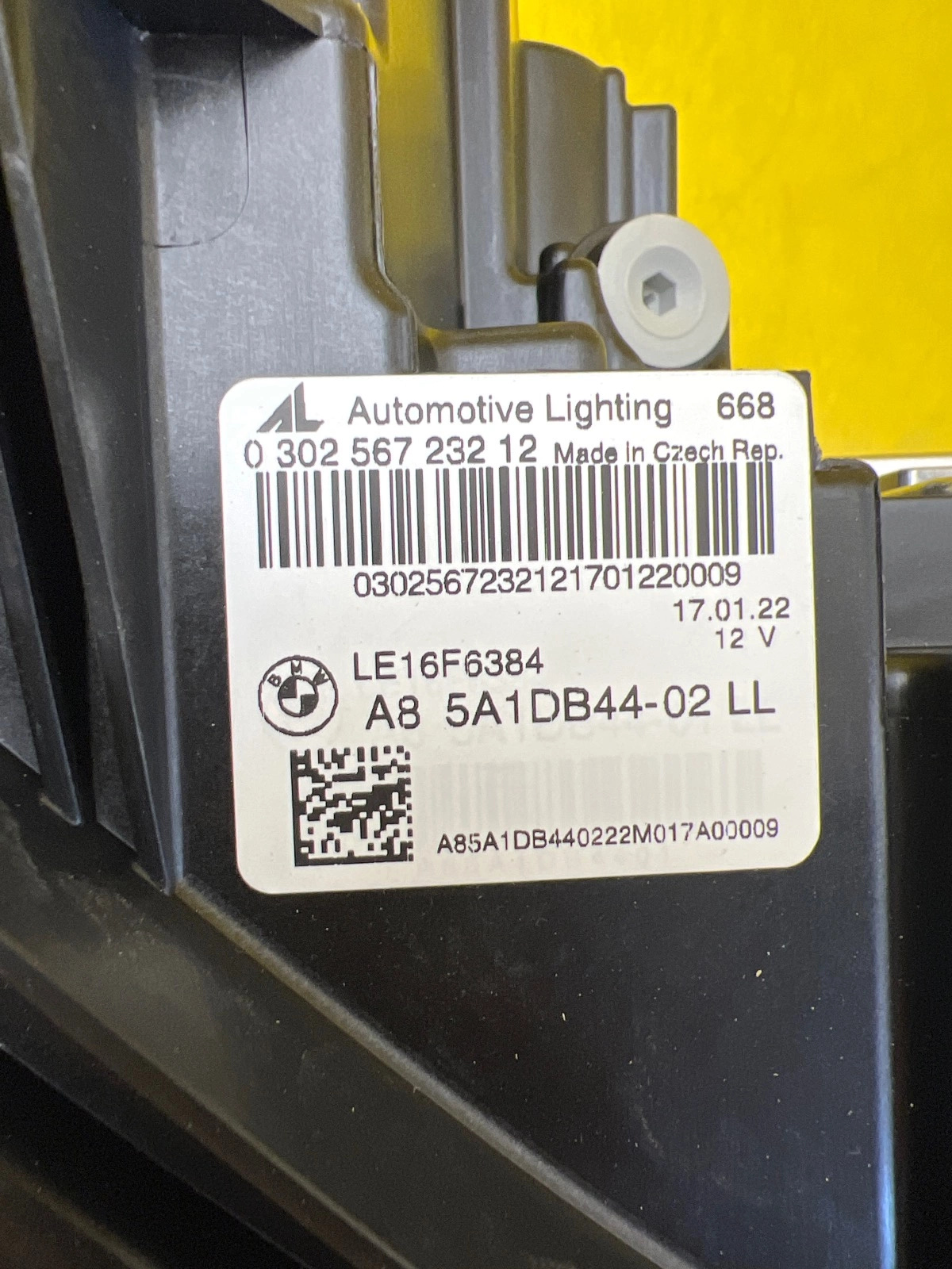 Phare droit BMW 3 G20 G21 USA Full Led 5A1DB44-02 Autolamps 3 Phare droit BMW 3 G20 G21 USA Full Led 5A1DB44-02