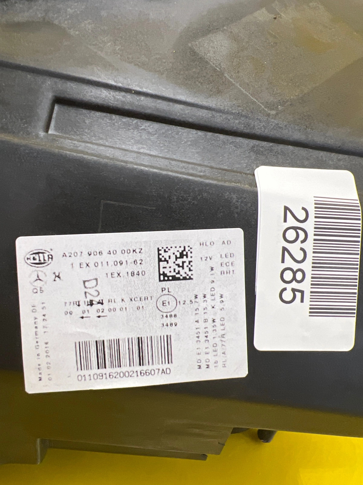 Phare droit Mercedes Classe E W207 Lift Full Led ILS A2079064000 Autolamps 2 Phare droit Mercedes Classe E W207 Lift Full Led ILS A2079064000