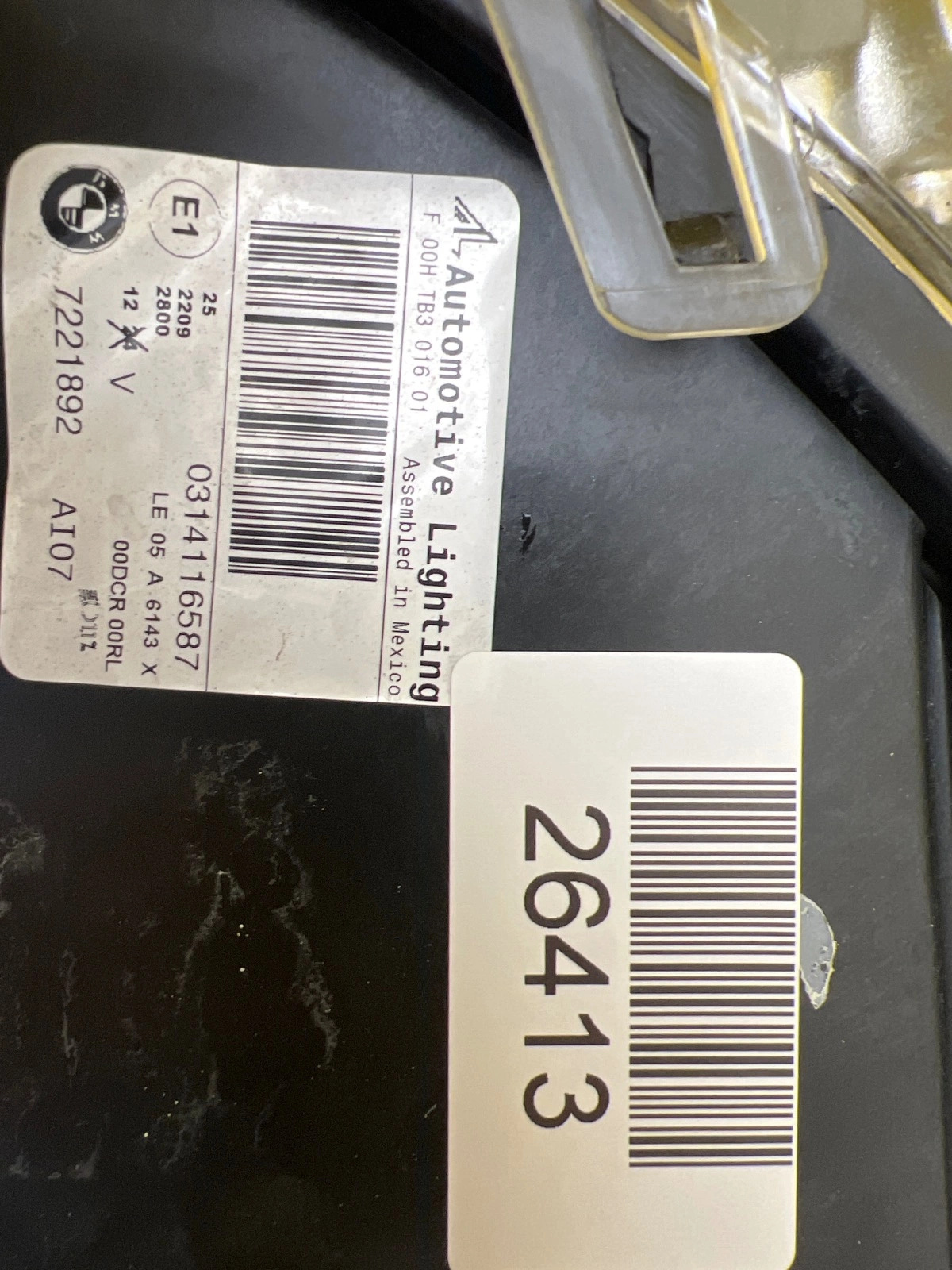 Phare Droit BMW X5 E70 Lift Bi-Xenon Non-twist 7221892 Autolamps 2 Phare Droit BMW X5 E70 Lift Bi-Xenon Non-twist 7221892