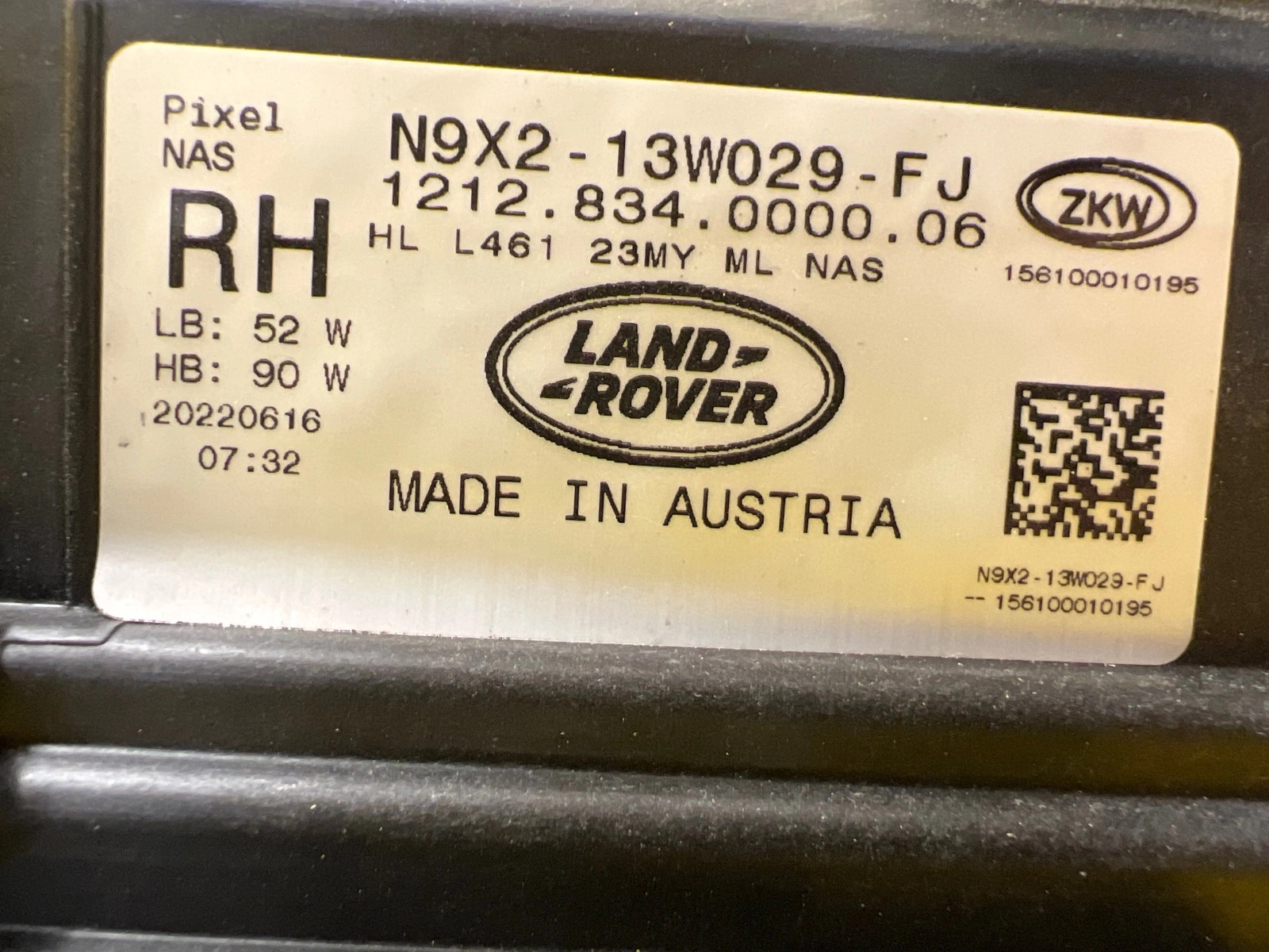 Phare droit Range Rover Sport 3 L 461 N9X2-13W030-FJ Full Led Autolamps 3 Phare droit Range Rover Sport 3 L 461 N9X2-13W030-FJ Full Led
