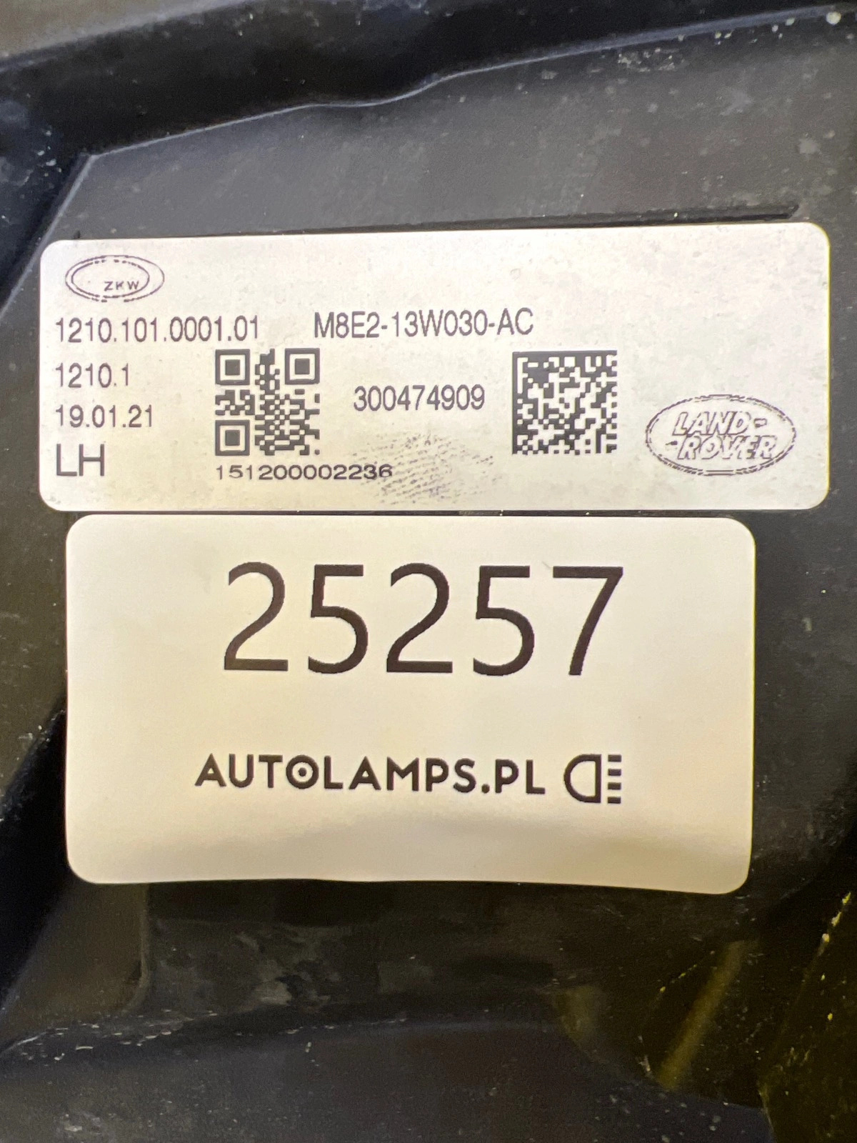 Range Rover L460 Full Led Headlight gauche M8E2-13W030-AC Autolamps 2 Range Rover L460 Full Led Headlight gauche M8E2-13W030-AC