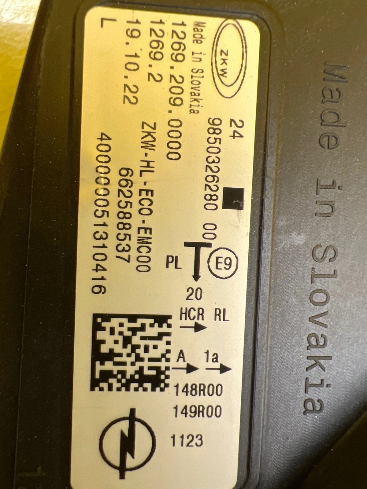 Phare gauche Opel Astra L VI 6 Full Led 985032628 Autolamps 3 Phare gauche Opel Astra L VI 6 Full Led 985032628