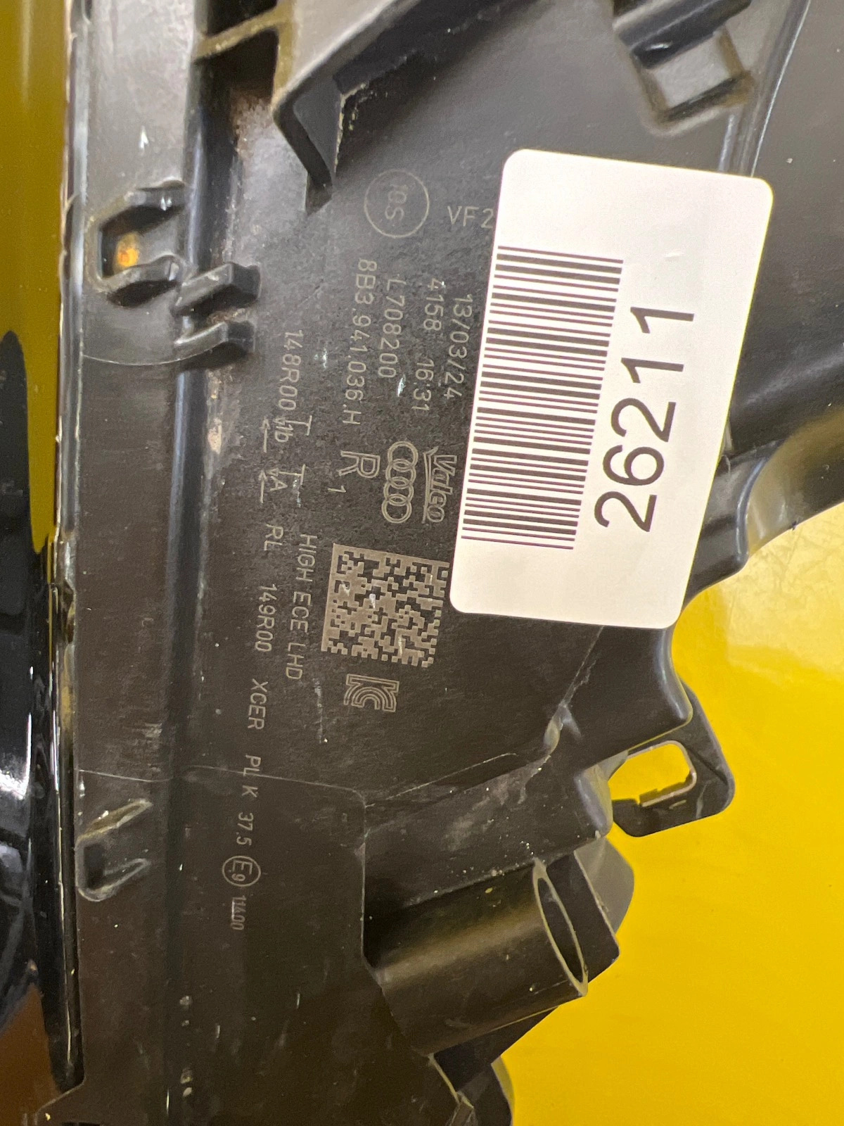 Phare Droit Audi A5 III 8B3 Matrix 8B3941036H Complet Autolamps 2 Phare Droit Audi A5 III 8B3 Matrix 8B3941036H Complet