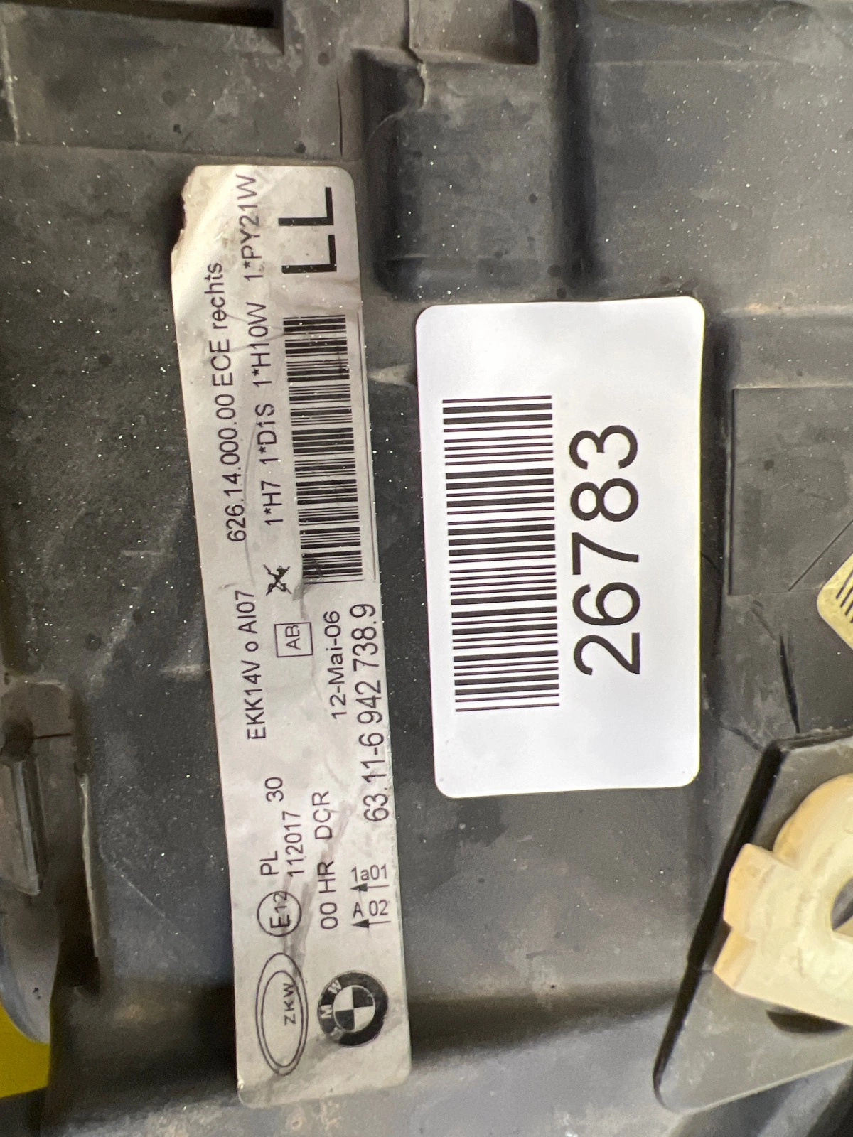 Phare droit BMW E90 E91 05- Xenon 69427389 Autolamps 2 Phare droit BMW E90 E91 05- Xenon 69427389