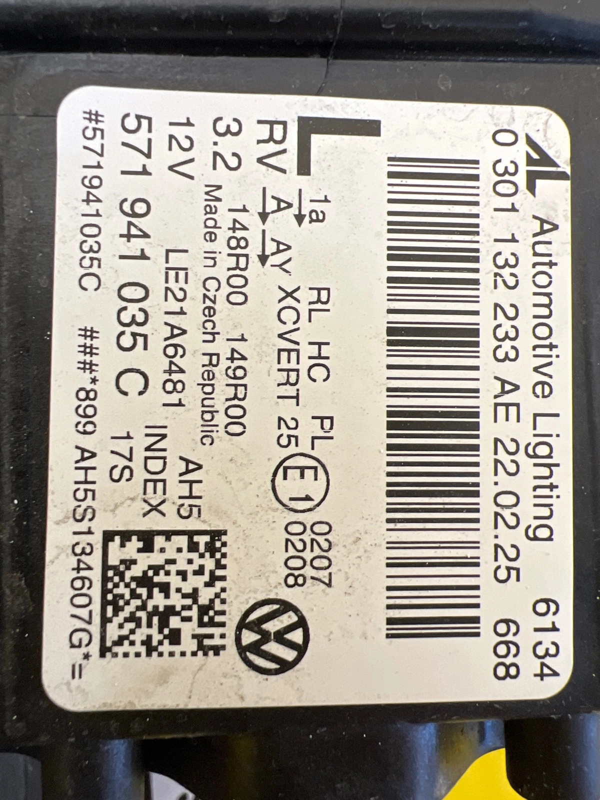 Phare avant gauche VW Tiguan III Full Led 571941035C Autolamps 2 Phare avant gauche VW Tiguan III Full Led 571941035C