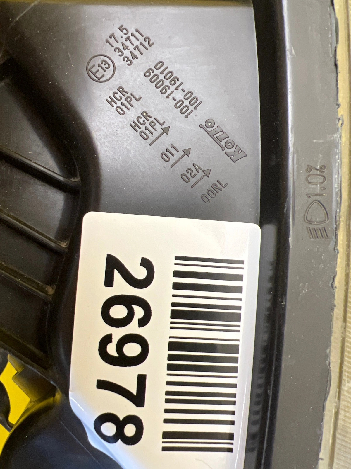 Phare gauche Nissan Qashqai II 2 Lift 17- J11 Lens+Led Autolamps 2 Phare gauche Nissan Qashqai II 2 Lift 17- J11 Lens+Led