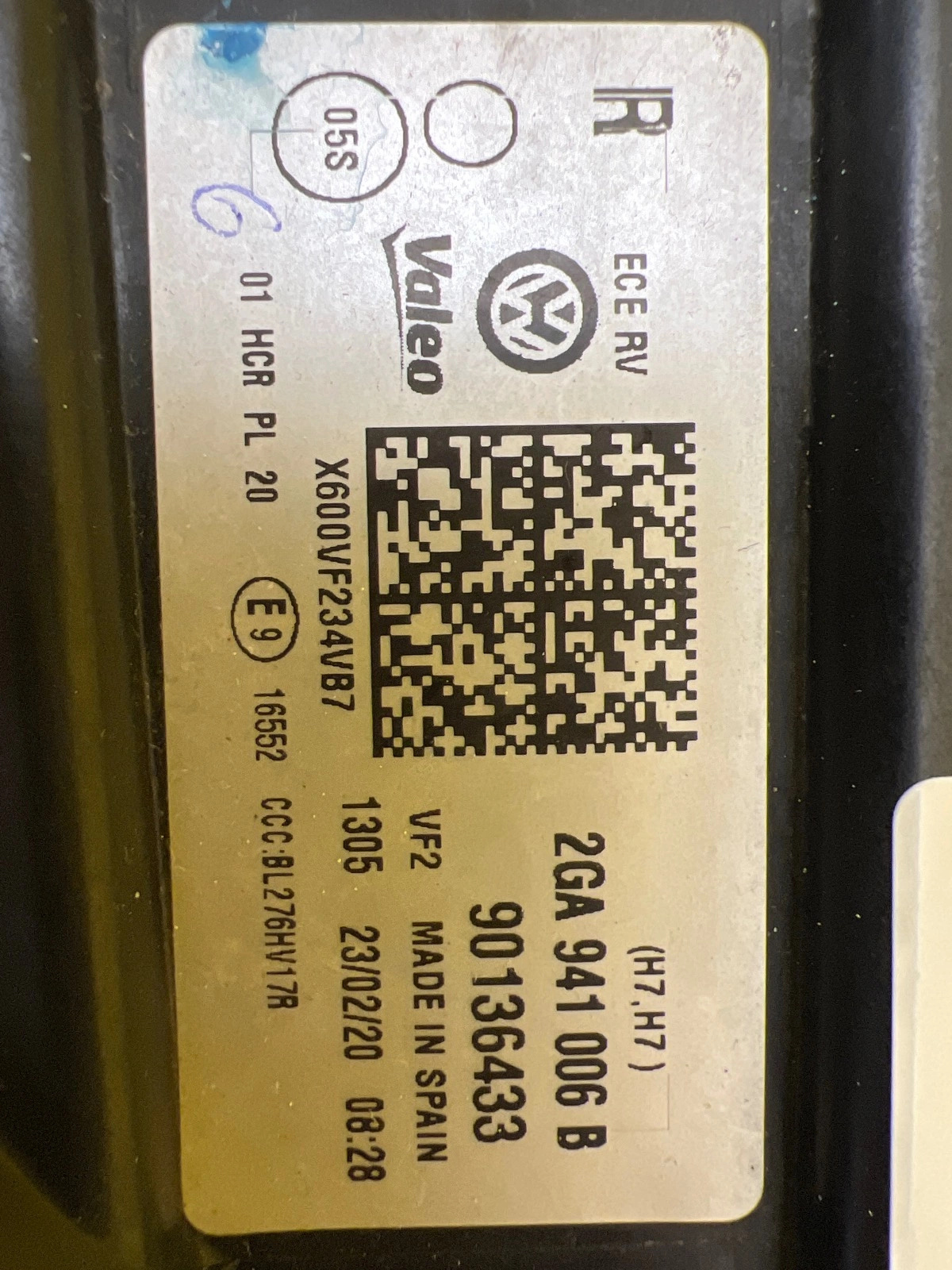 Phare droit VW T-Roc 2GA 17- Ordinaire 2GA941006B Autolamps 2 Phare droit VW T-Roc 2GA 17- Ordinaire 2GA941006B