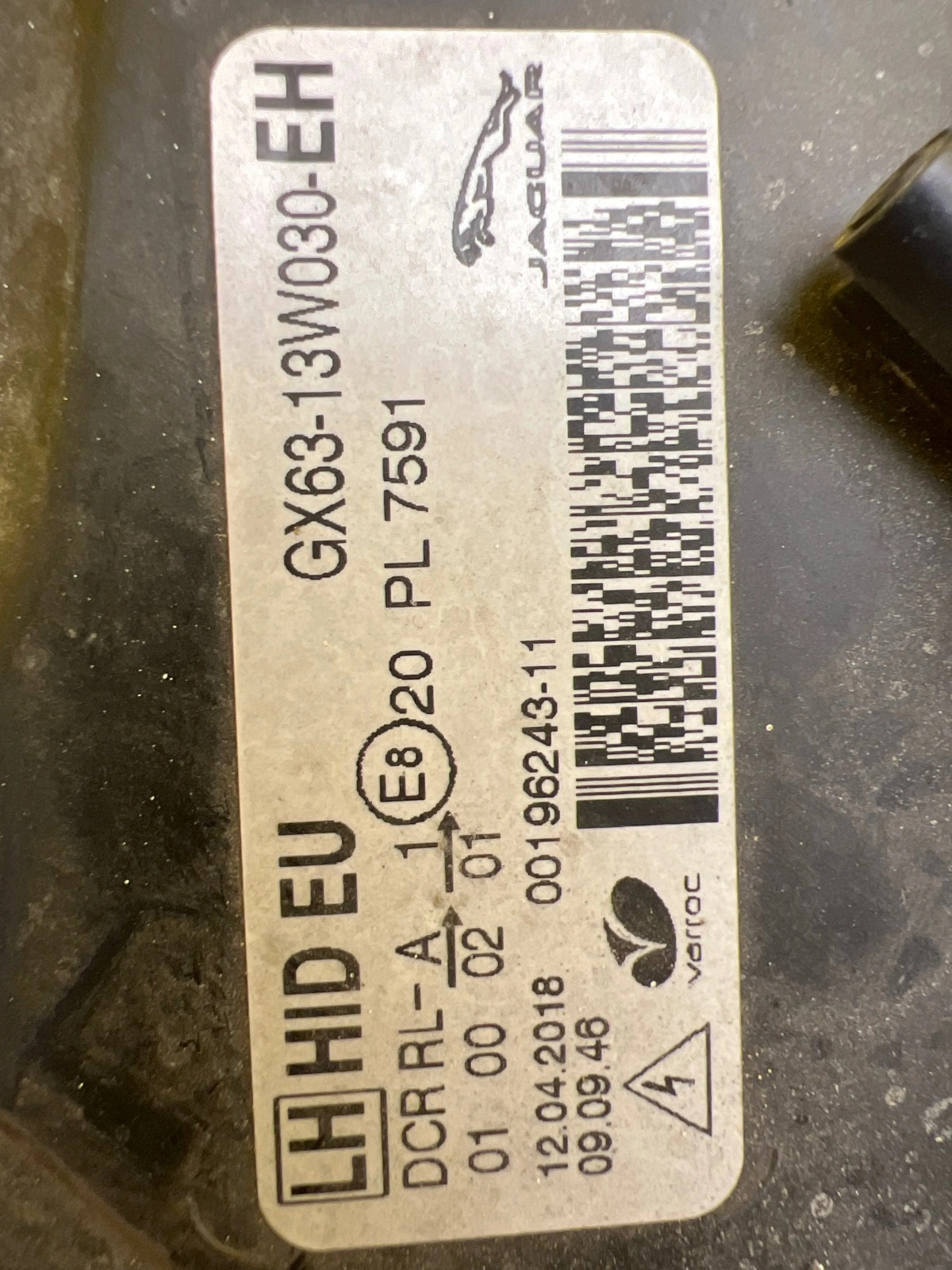 Phare gauche Jaguar XE Xenon Led 15-19 GX63-13W030-EH Autolamps 2 Phare gauche Jaguar XE Xenon Led 15-19 GX63-13W030-EH