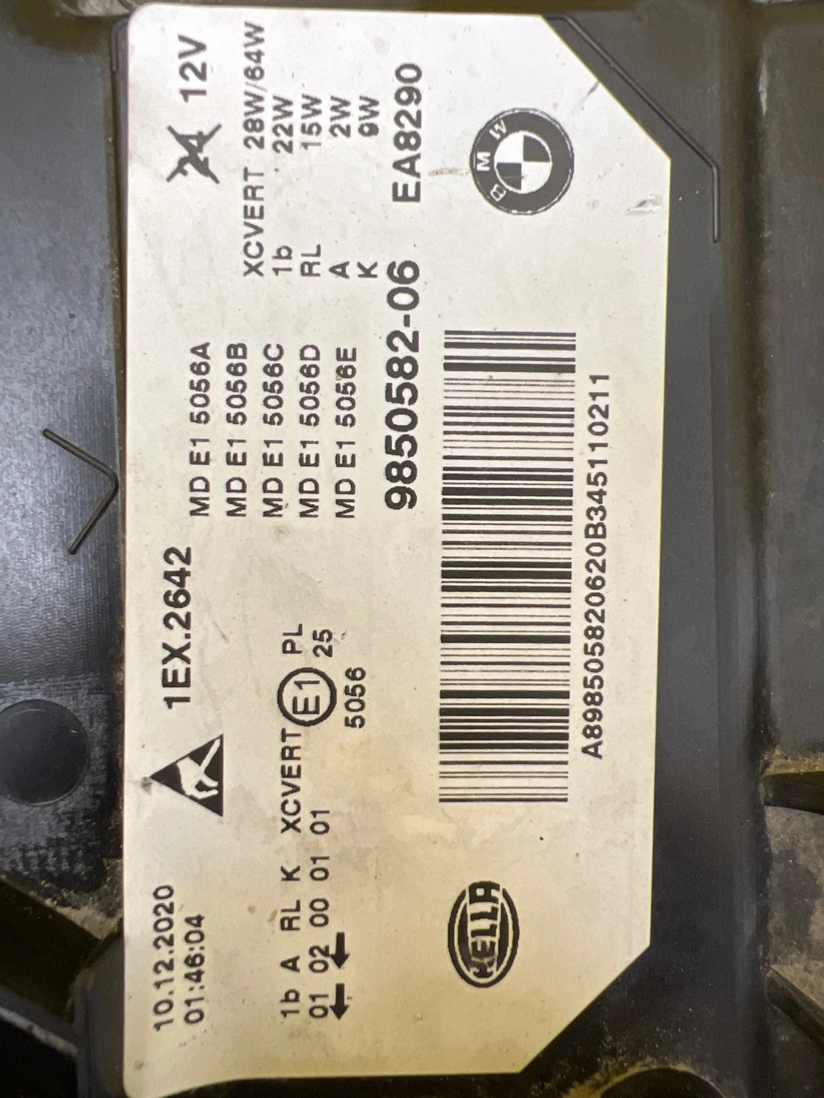 Phare Droit BMW 5 G30 G31 Lift Full Led 9850582-06 Autolamps 2 Phare Droit BMW 5 G30 G31 Lift Full Led 9850582-06