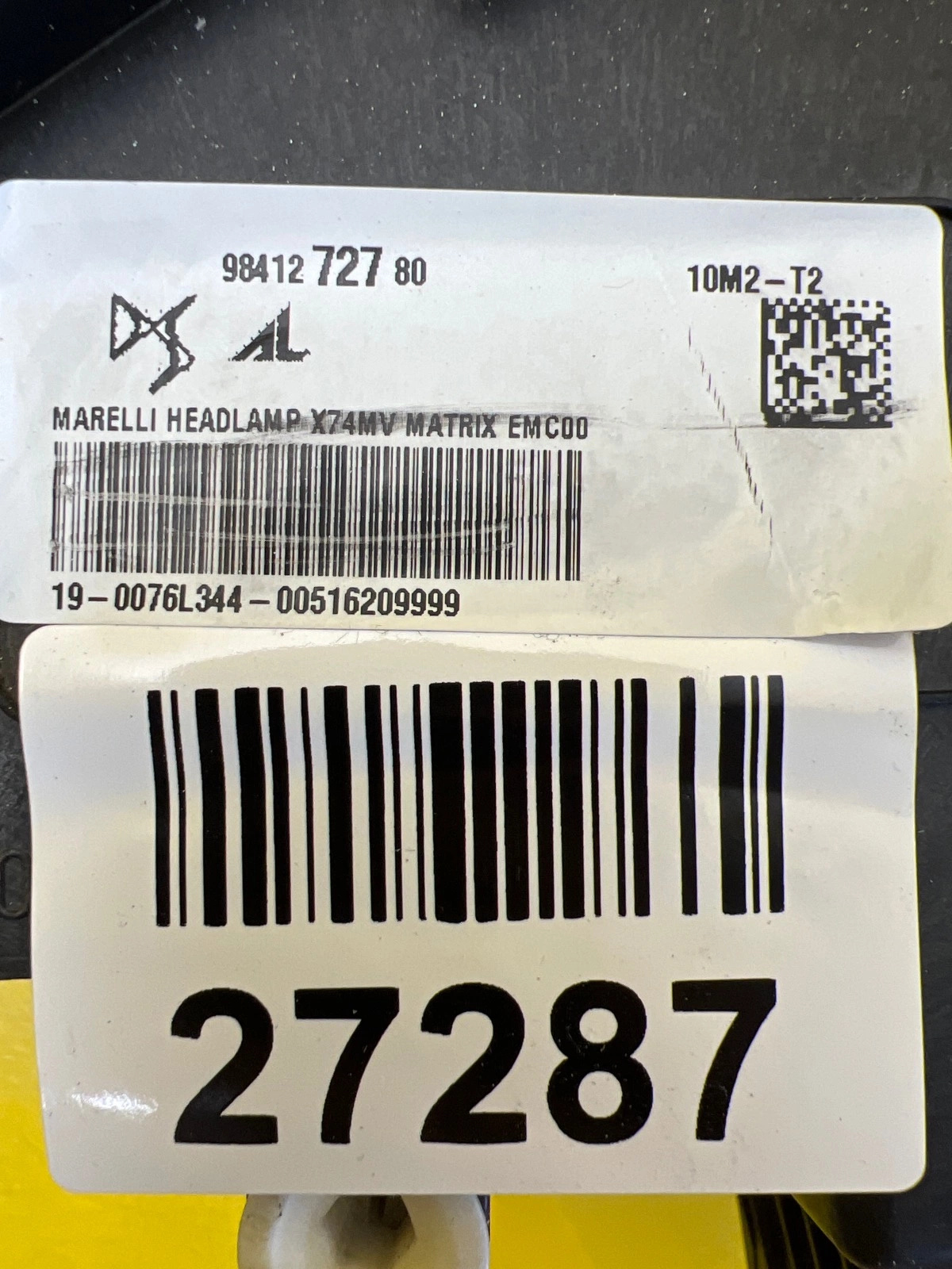 Phare droit Citroen DS 7 Lift Crossback Led DS7 9841272780 Autolamps 2 Phare droit Citroen DS 7 Lift Crossback Led DS7 9841272780