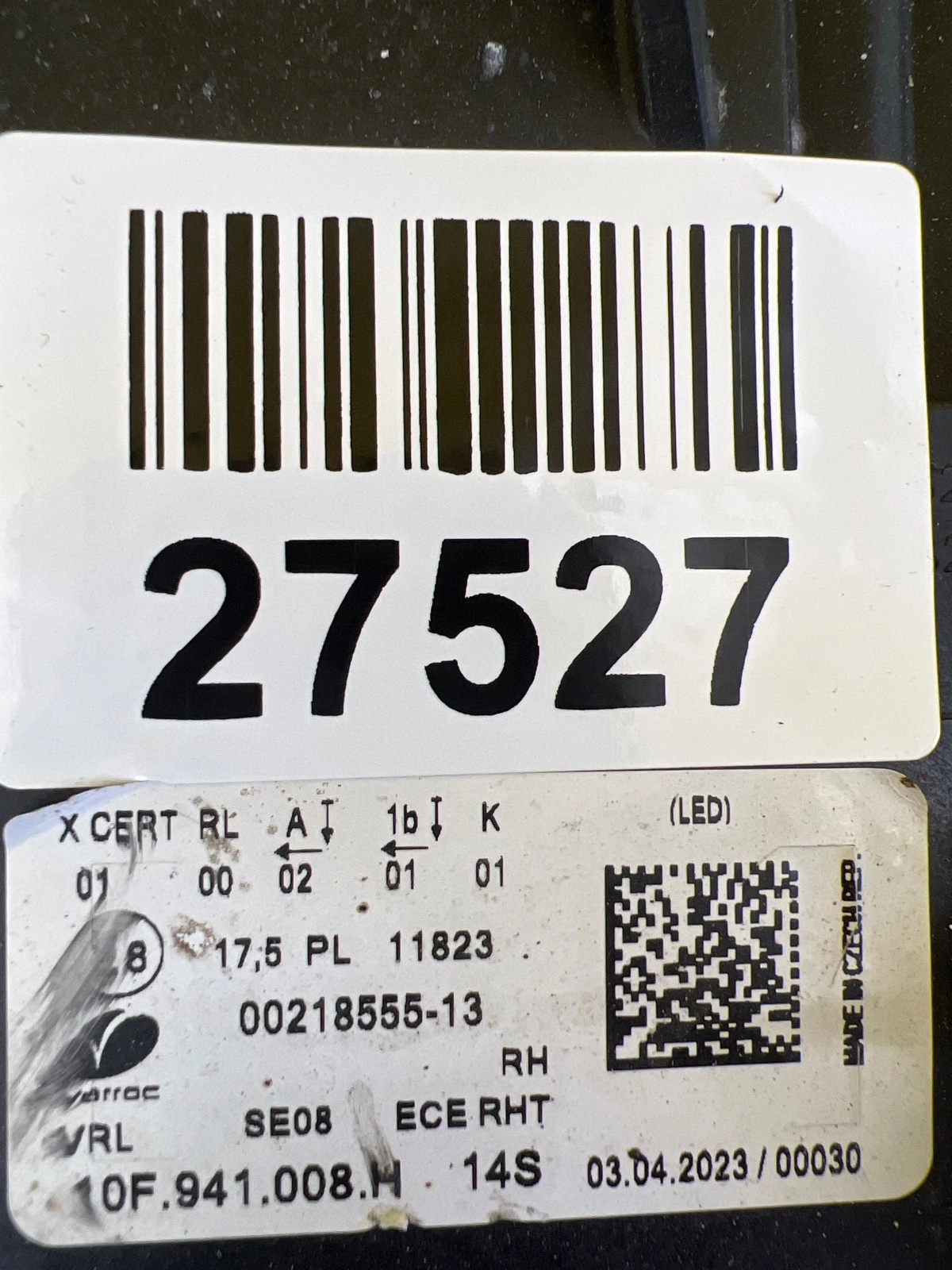 Phare droit Siège Cupra Born Full Led 10F941008H Autolamps 2 Phare droit Siège Cupra Born Full Led 10F941008H