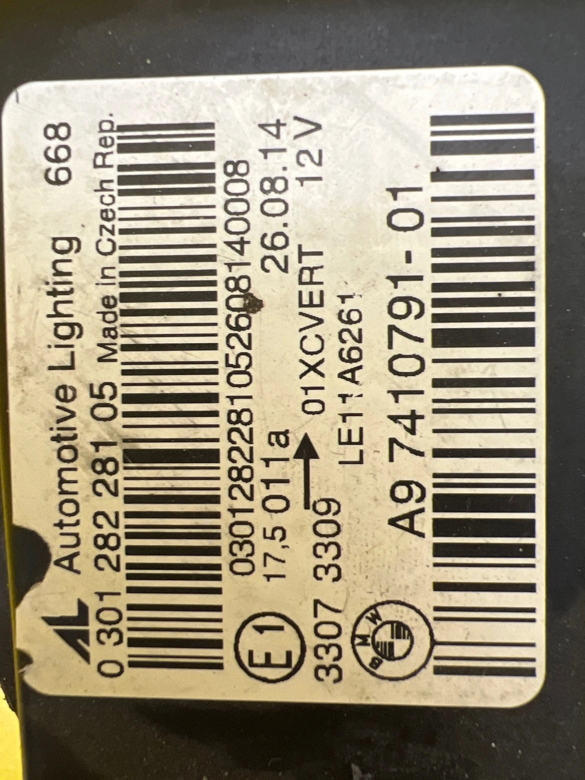 Phare gauche BMW 4 F32 F33 Bi-Xenon 7410791-01 Autolamps 4 Phare gauche BMW 4 F32 F33 Bi-Xenon 7410791-01