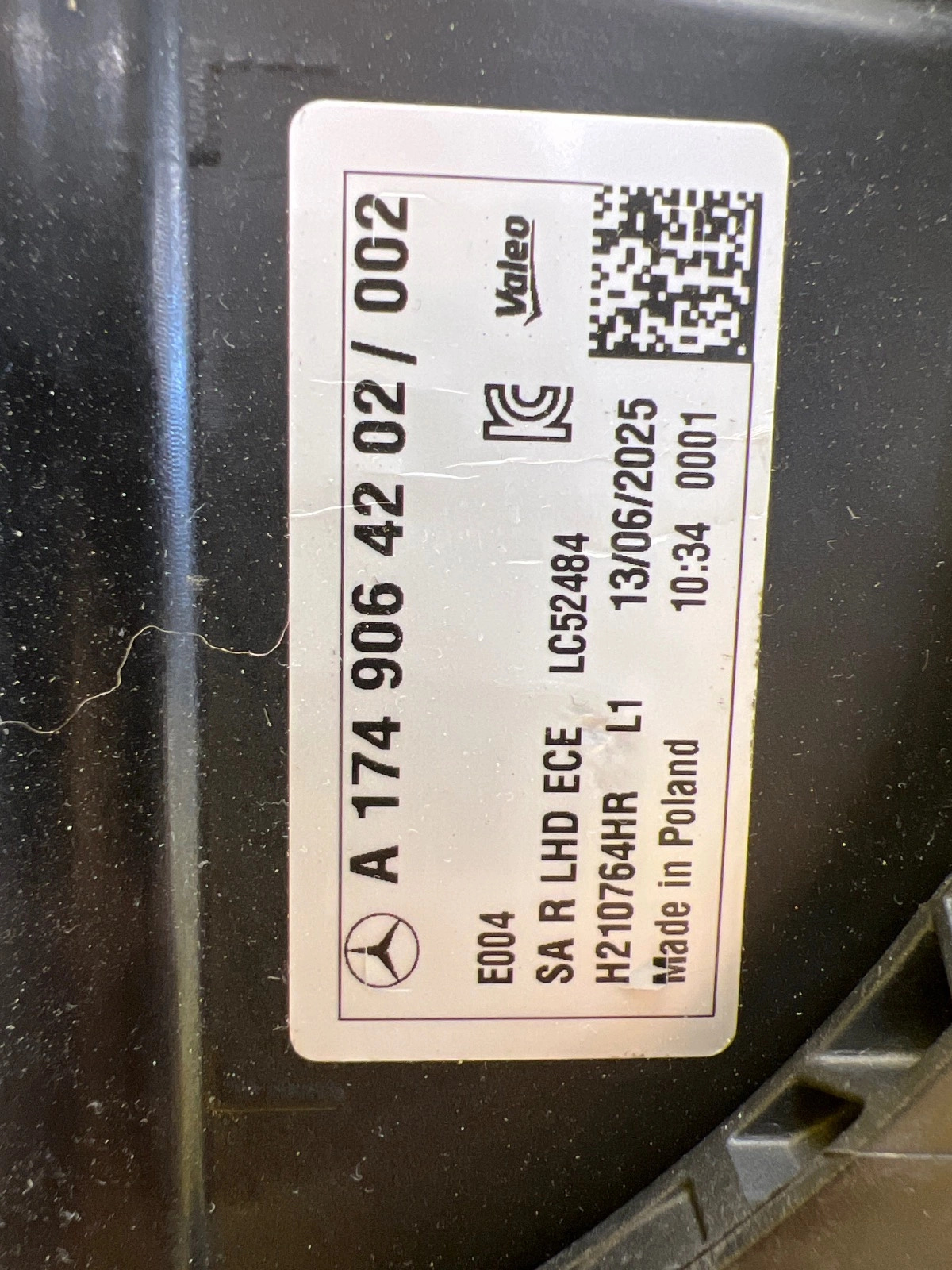 Phare droit Mercedes CLA C174 III 25- Full Led Multibeam A1179064202 Autolamps 3 Phare droit Mercedes CLA C174 III 25- Full Led Multibeam A1179064202