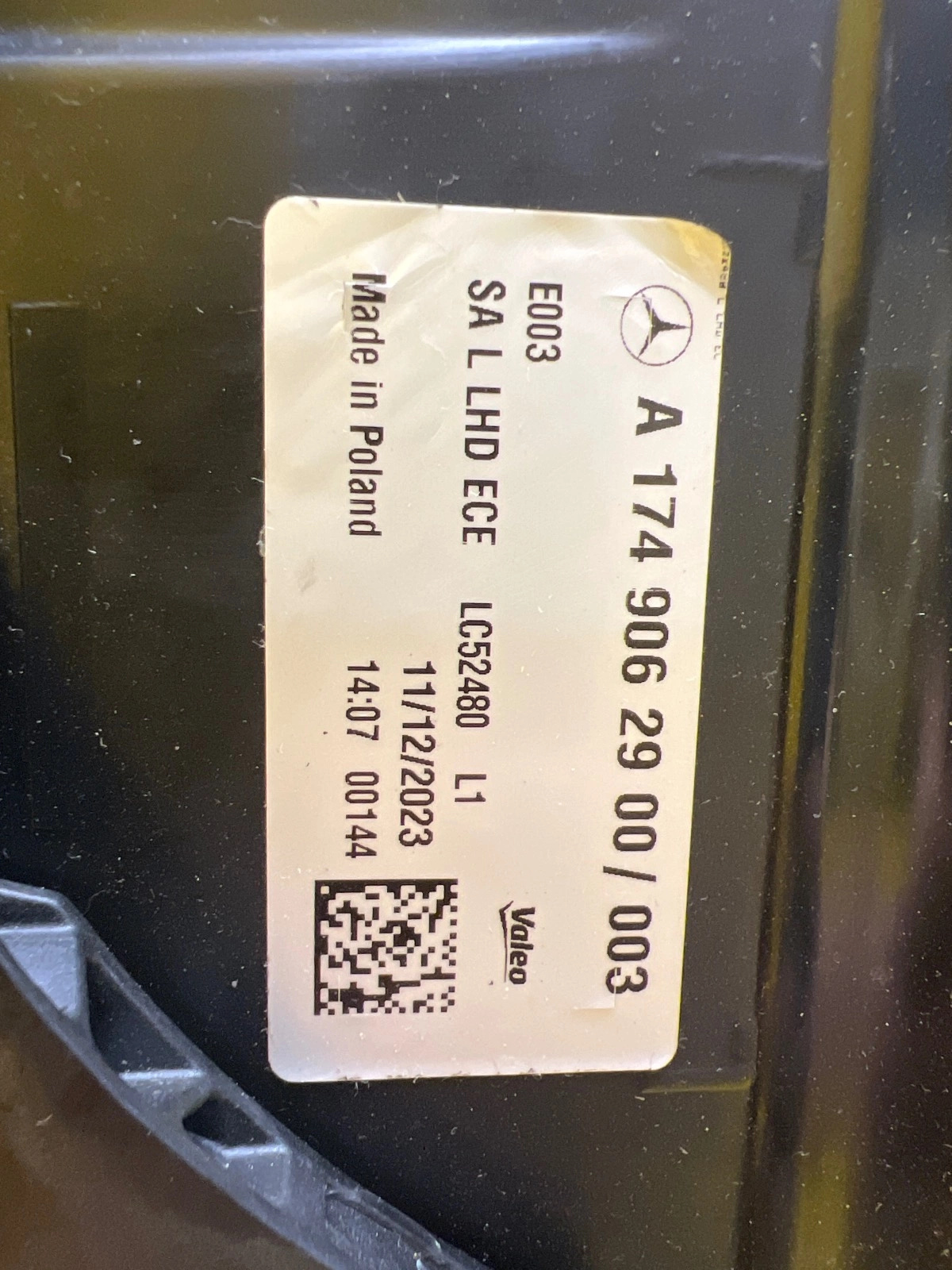Phare gauche Mercedes CLA III W174 C174 Multibeam Led A1749062900 Autolamps 2 Phare gauche Mercedes CLA III W174 C174 Multibeam Led A1749062900