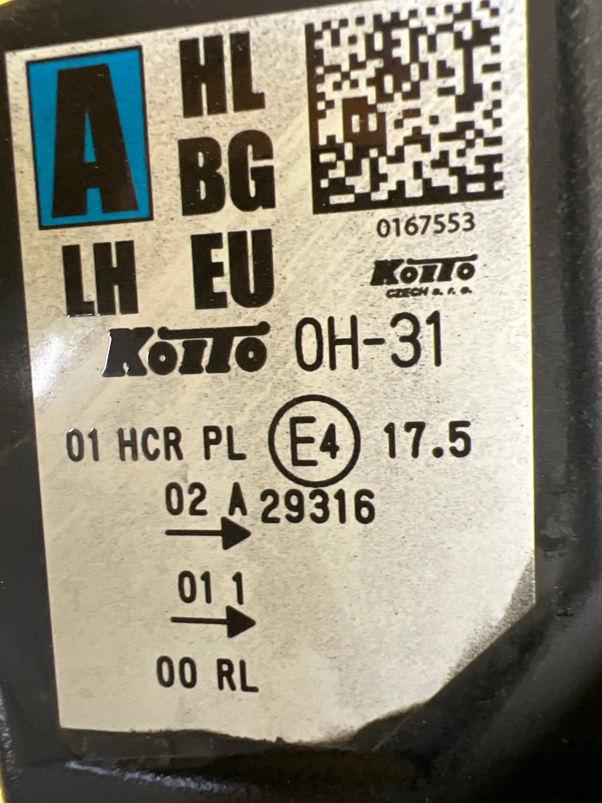 Phare gauche Toyota Aygo X Led Regular 22- Autolamps 2 Phare gauche Toyota Aygo X Led Regular 22-