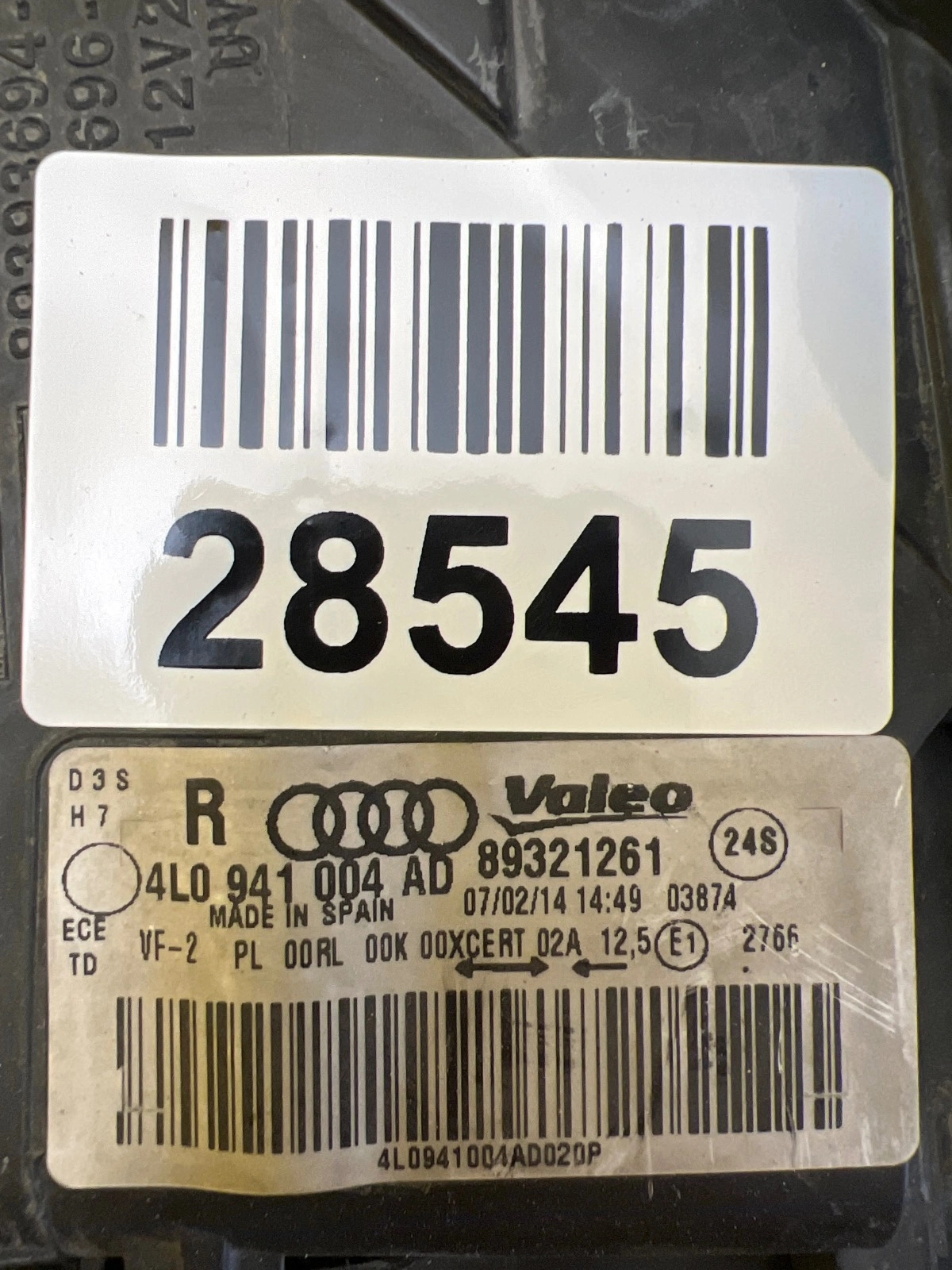 Phare avant droit Audi Q7 4L 4L0941004AD Xenon Autolamps 2 Phare avant droit Audi Q7 4L 4L0941004AD Xenon